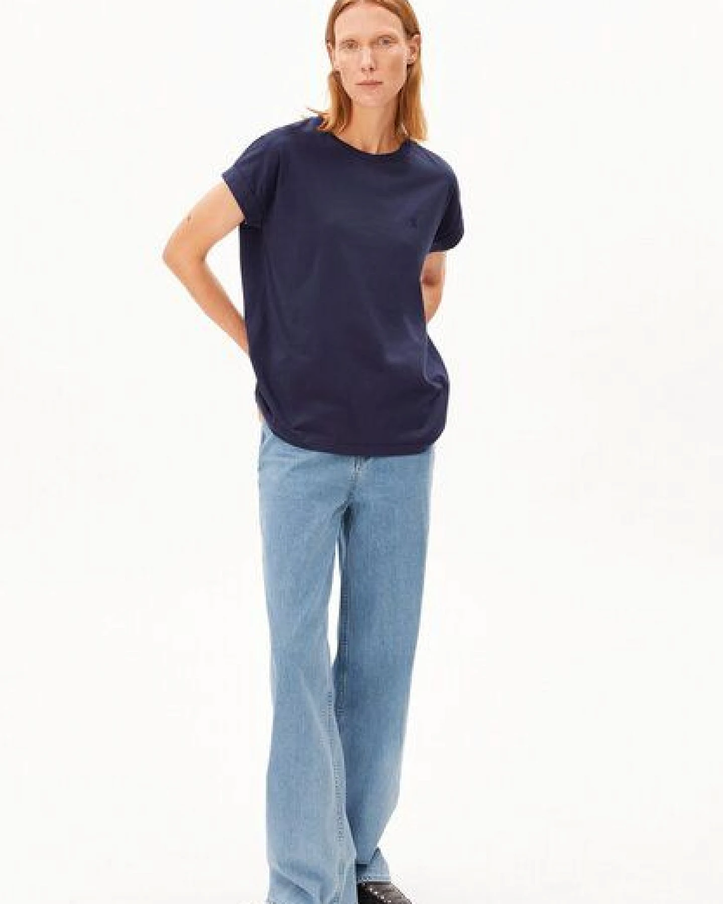 ARMEDANGELS IDAARA Damen T-Shirt aus Bio-Baumwolle – Ansicht 4