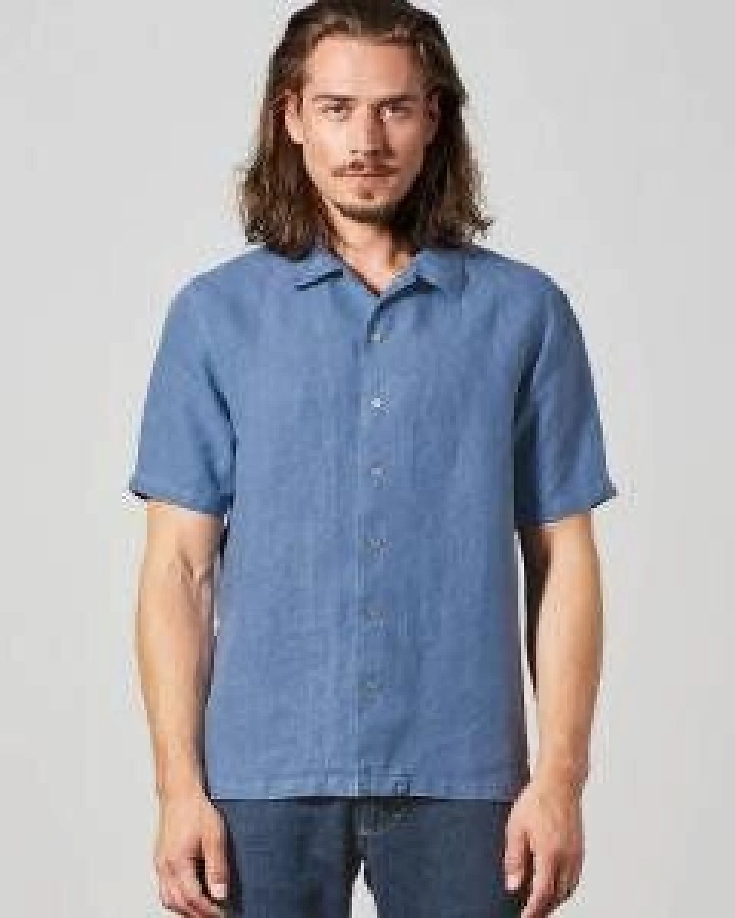 HempAge 100% Hanf Halbarmhemd – Ansicht 2