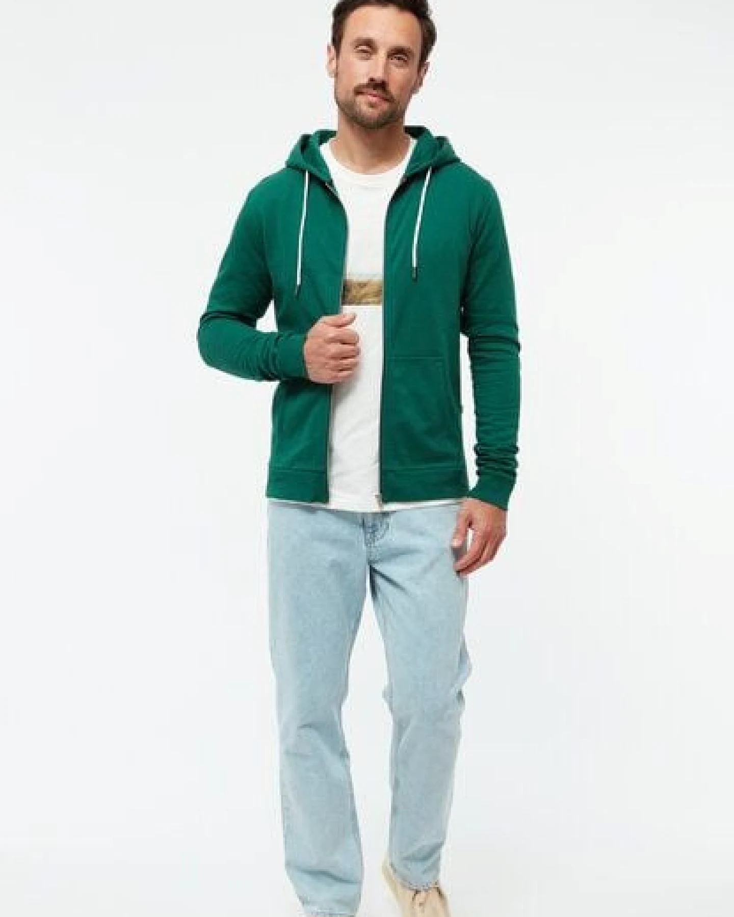 Givn Berlin Herren Sweatjacke aus Bio-Baumwolle "Winston" – Ansicht 2