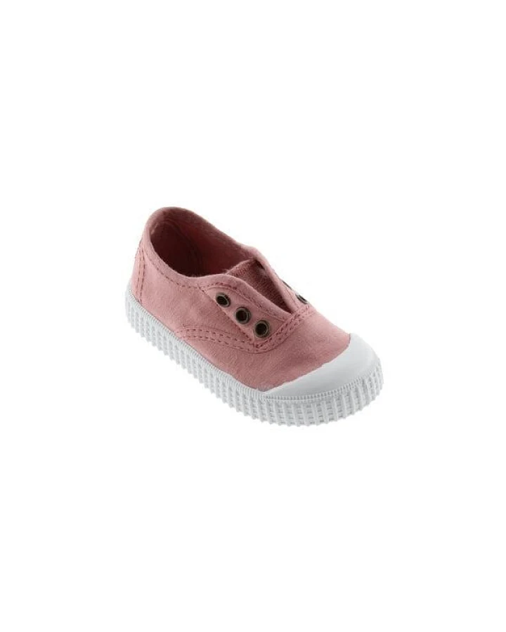 Victoria vegane Kinder-Schlüpfsneaker – Tintada de Lona