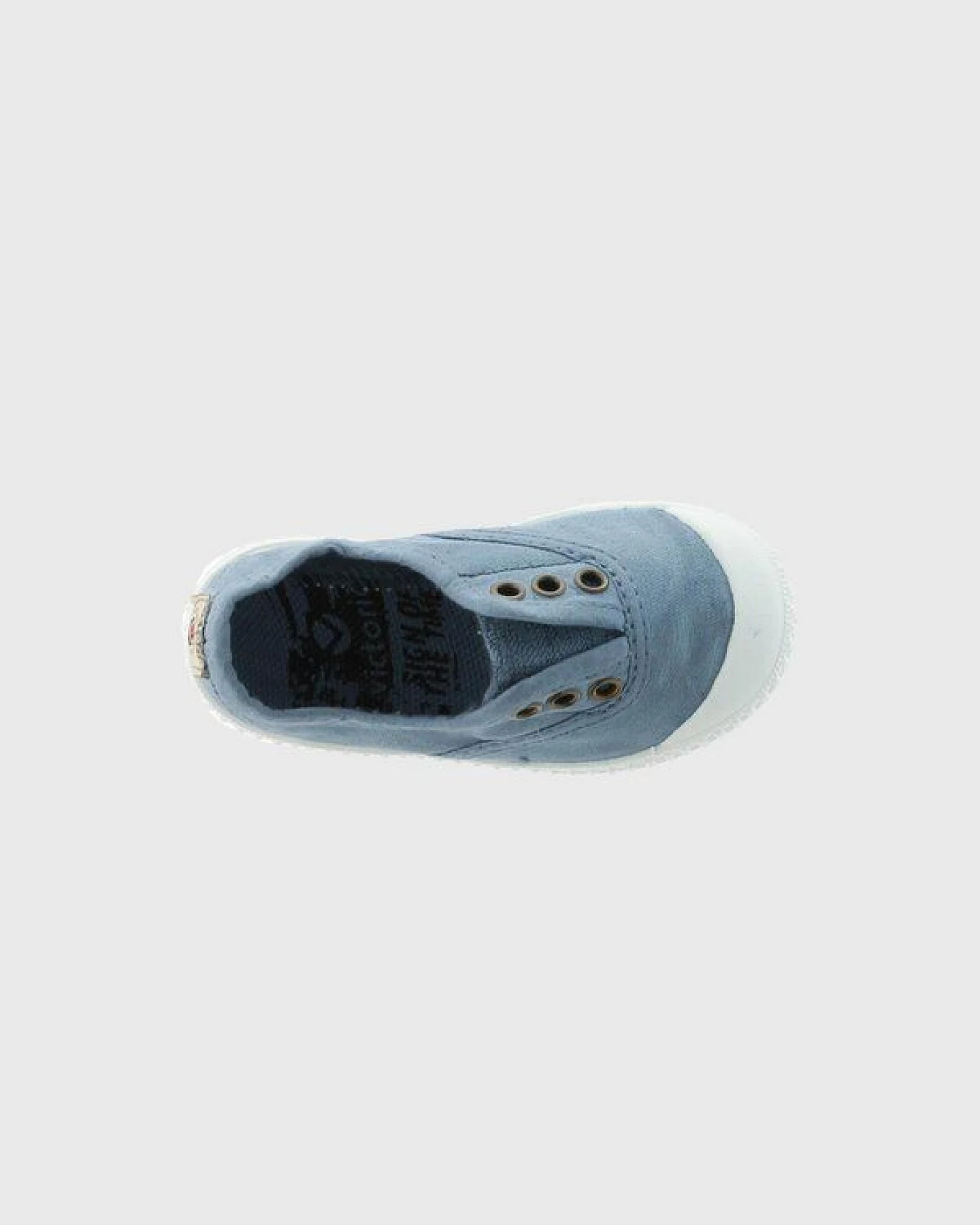 Victoria vegane Kinder-Schlüpfsneaker – Tintada de Lona – Ansicht 4