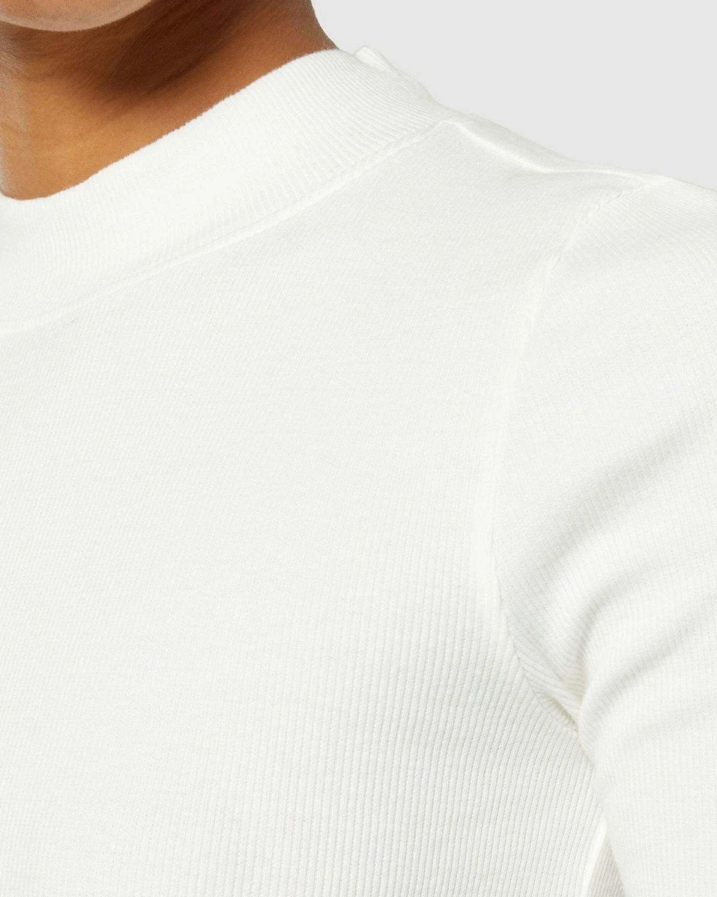 T-Shirt Rib High Neck – Ansicht 4