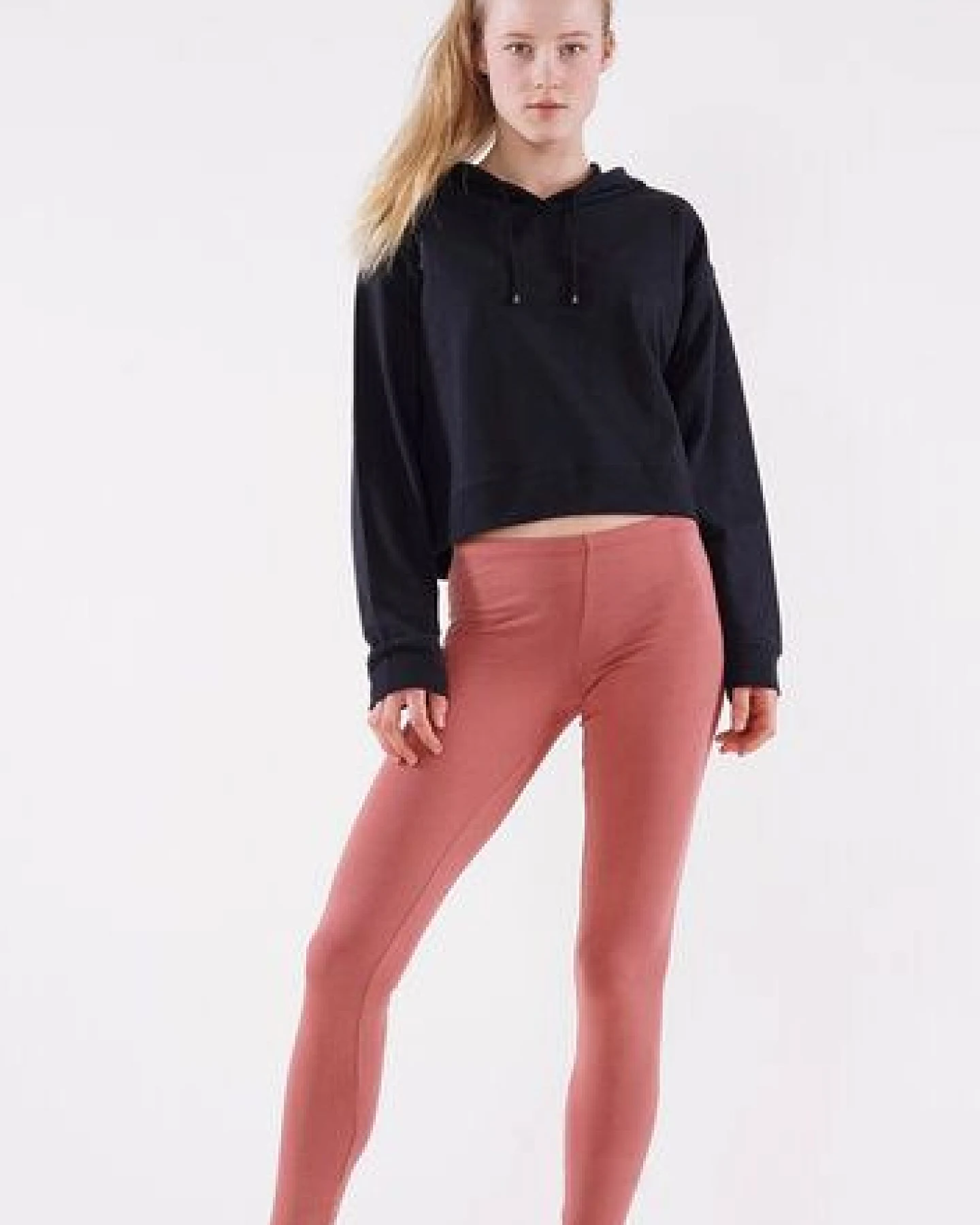 YOIQI Hoodie Kapuzen Sweatshirt aus biologischer Baumwolle – Ansicht 2