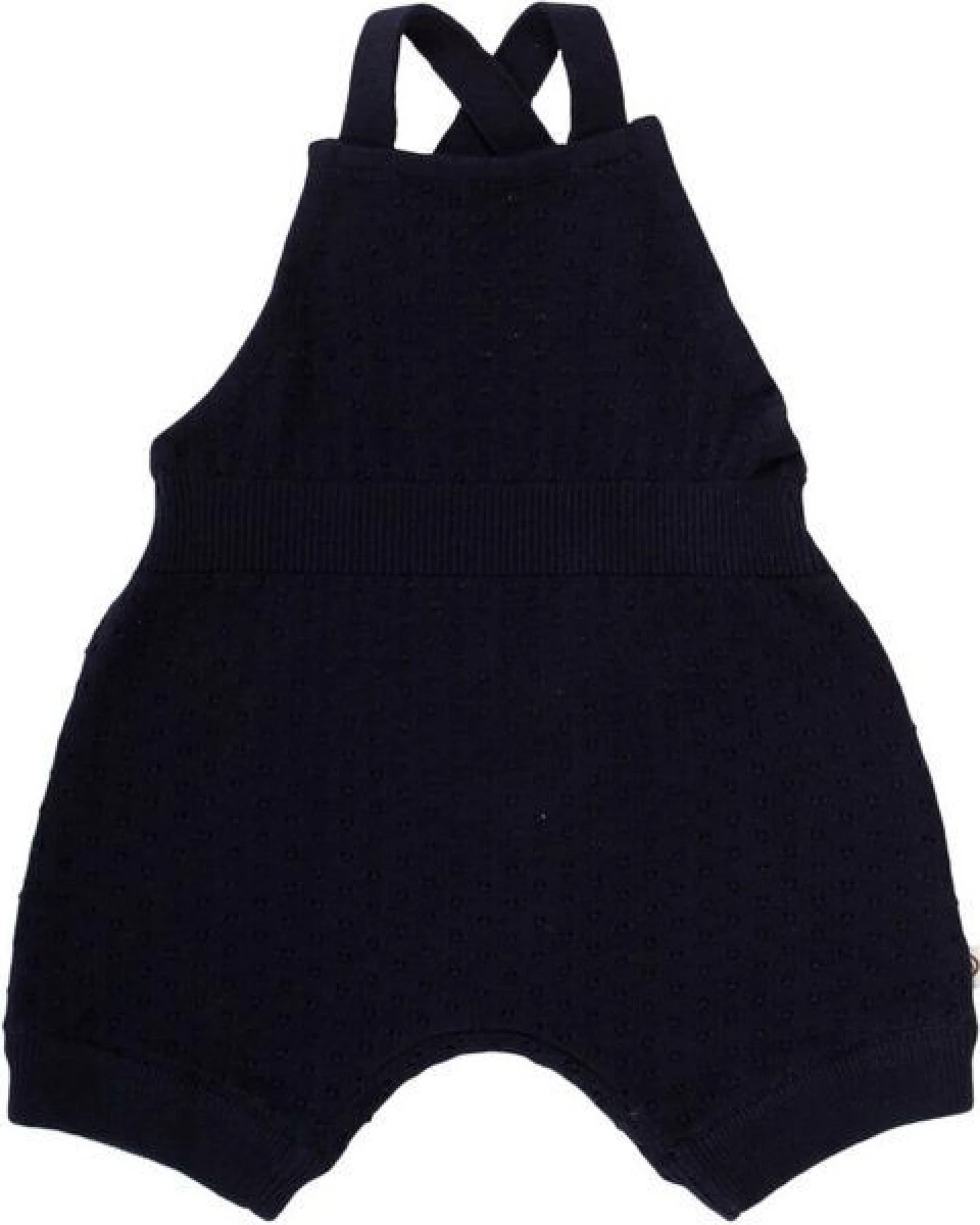 Müsli by Green Cotton Baby Strick Romper * Dot peach/ navy * GOTS – Ansicht 3