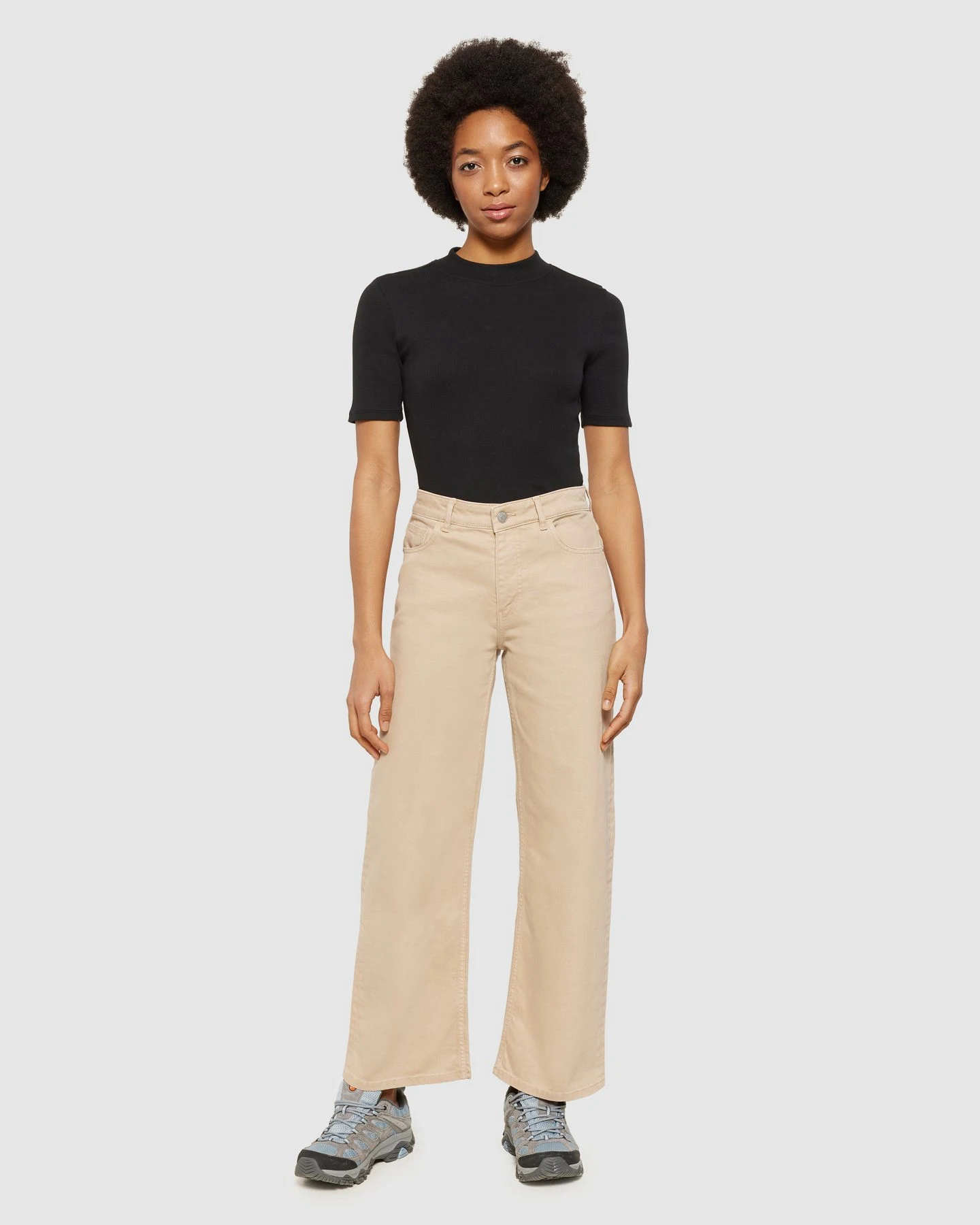 T-Shirt Rib High Neck – Ansicht 4