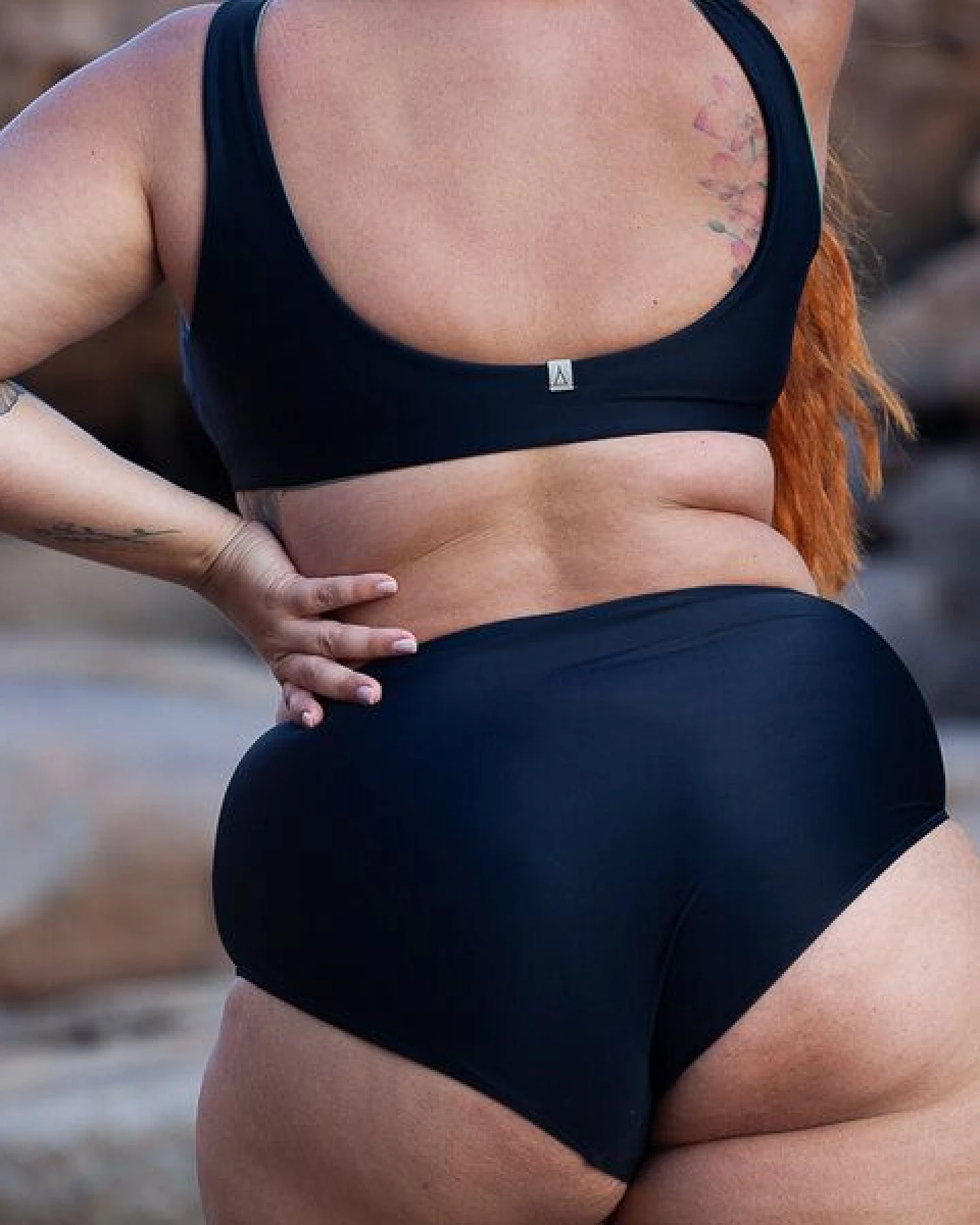 INASKA High Waist Bikini Hose PURE – Ansicht 2