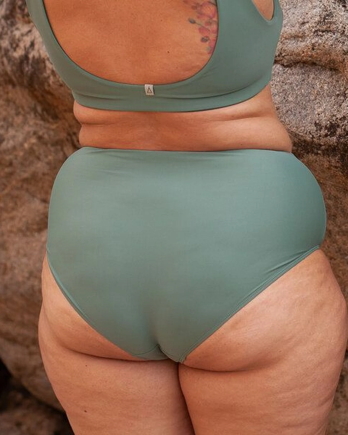 INASKA High Waist Bikini Hose PURE – Ansicht 2