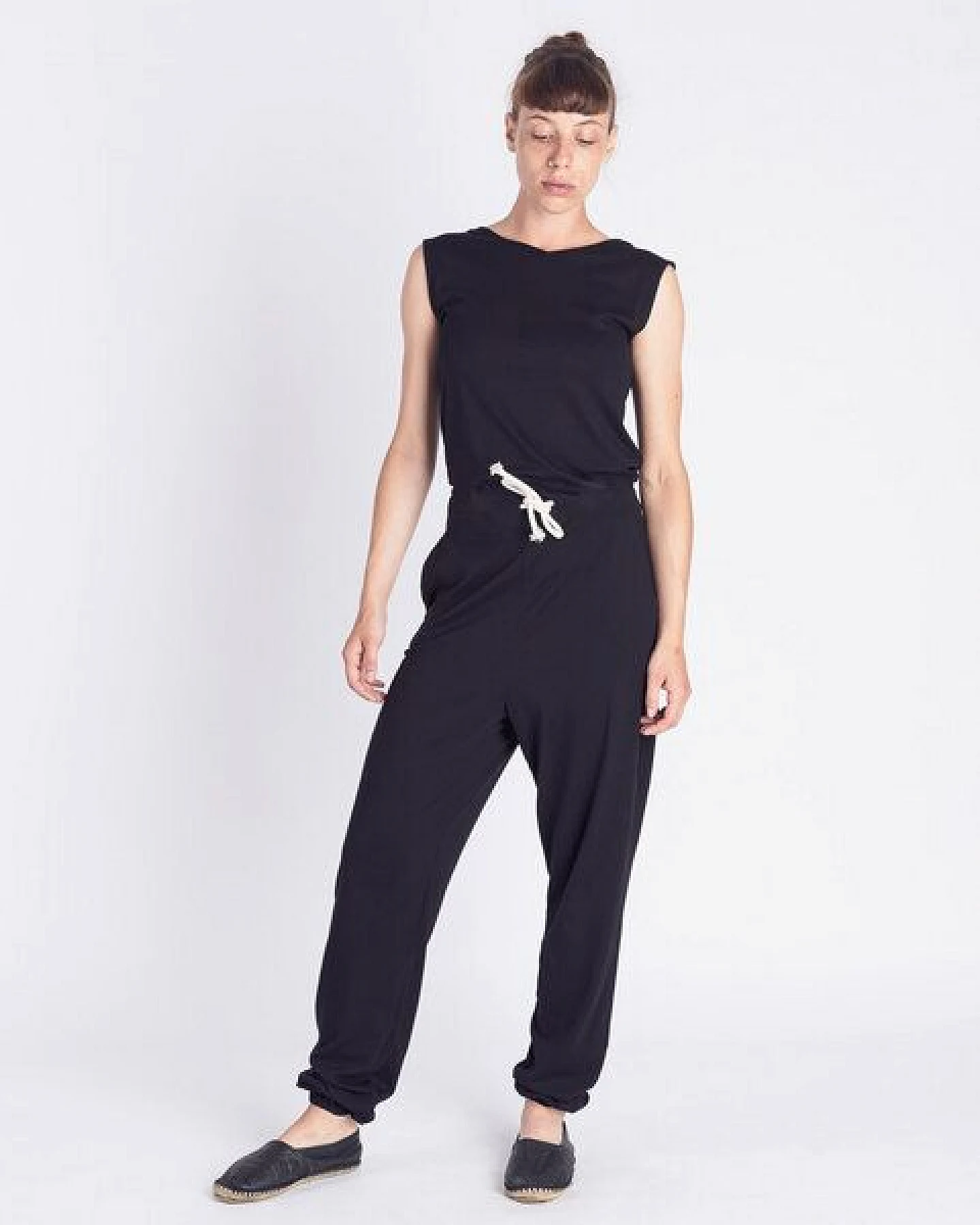 Degree Clothing Damen Jumpsuit aus Bio-Baumwolle - Riviera - schwarz – Ansicht 2