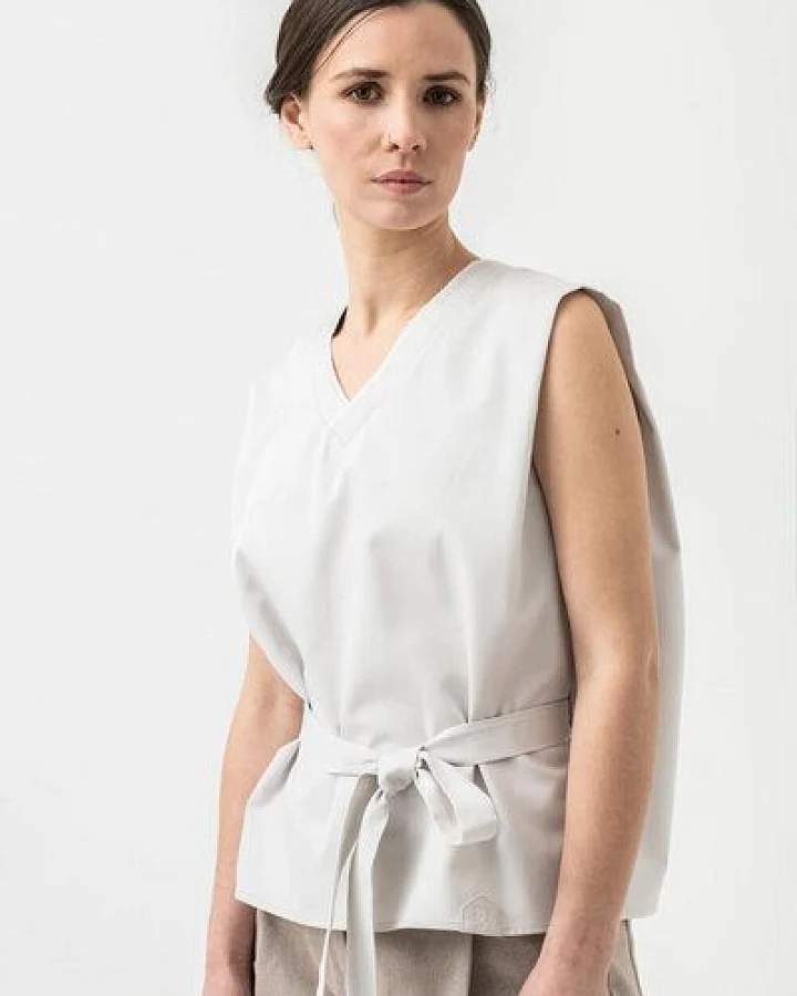 Grenz/gang Damen Bluse LUNA aus kontrolliert biologischer Baumwolle