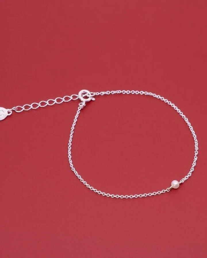 fejn jewelry Armband 'single pearl'