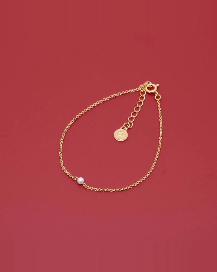 fejn jewelry Armband 'single pearl'
