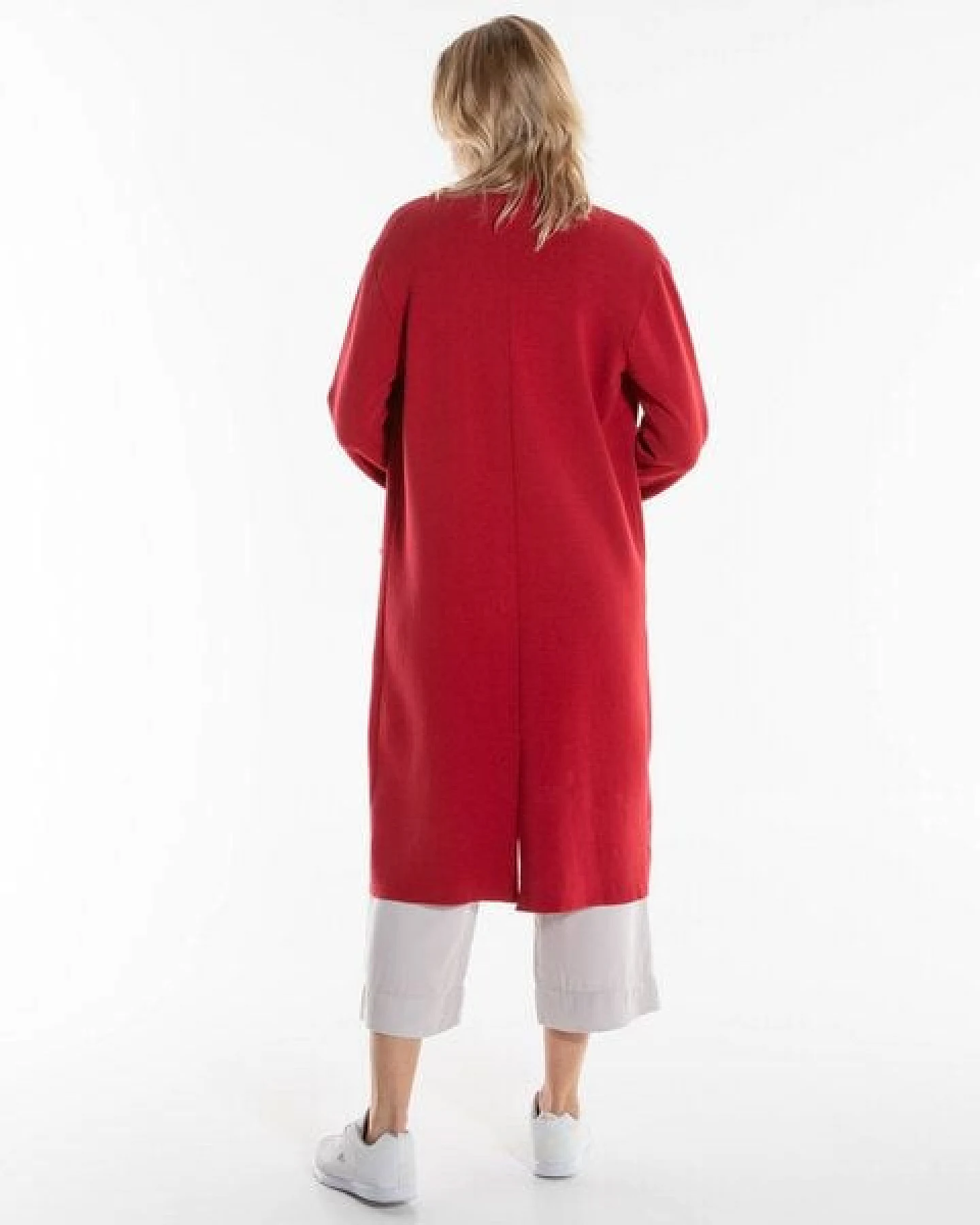 Alma & Lovis Strickmantel aus Bio-Baumwolle – Ansicht 3