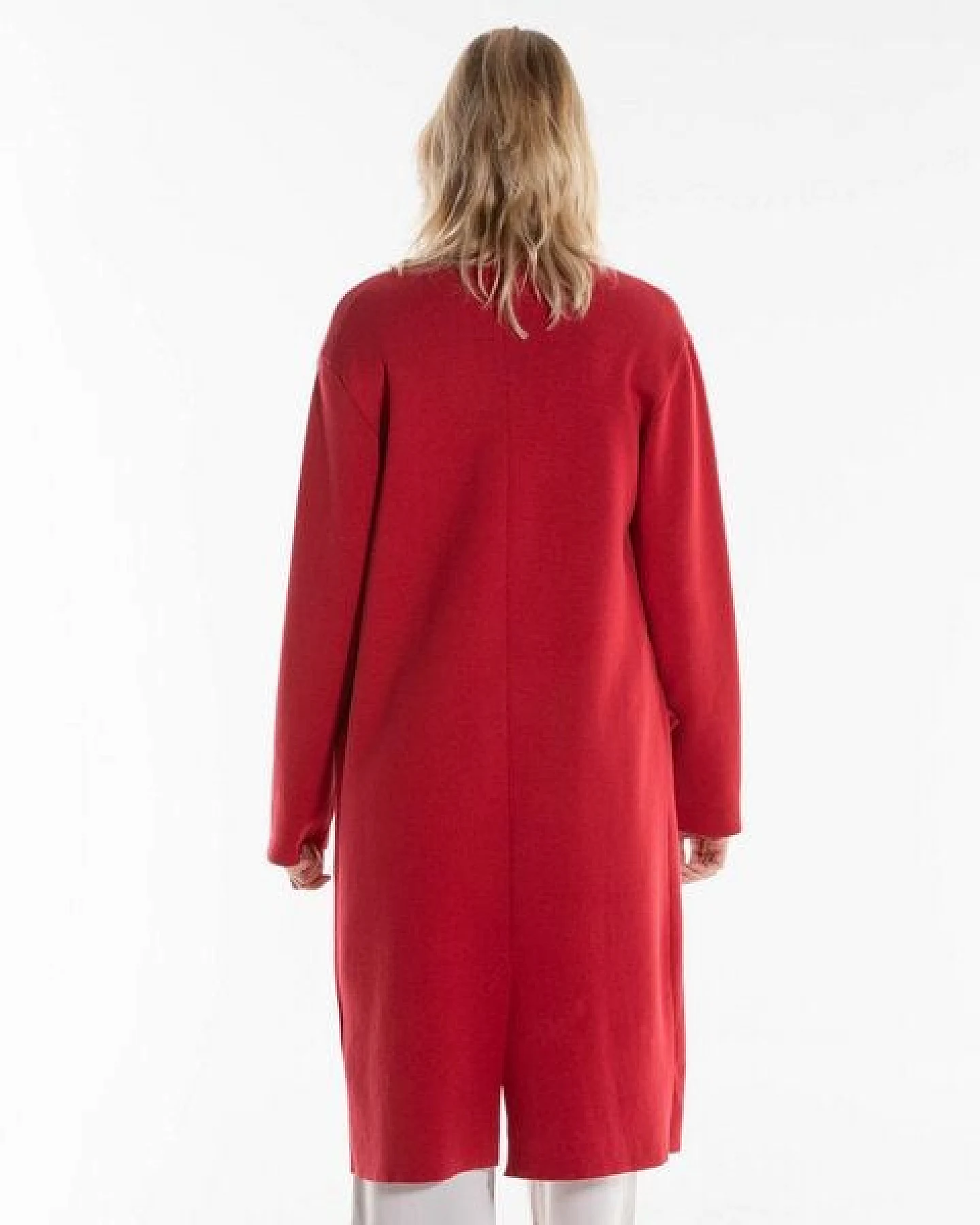 Alma & Lovis Strickmantel aus Bio-Baumwolle – Ansicht 4