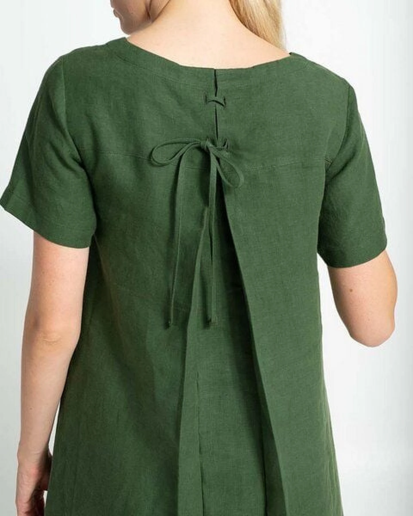 Alma & Lovis Sommerkleid aus Leinen 'Linen Dress' – Ansicht 4