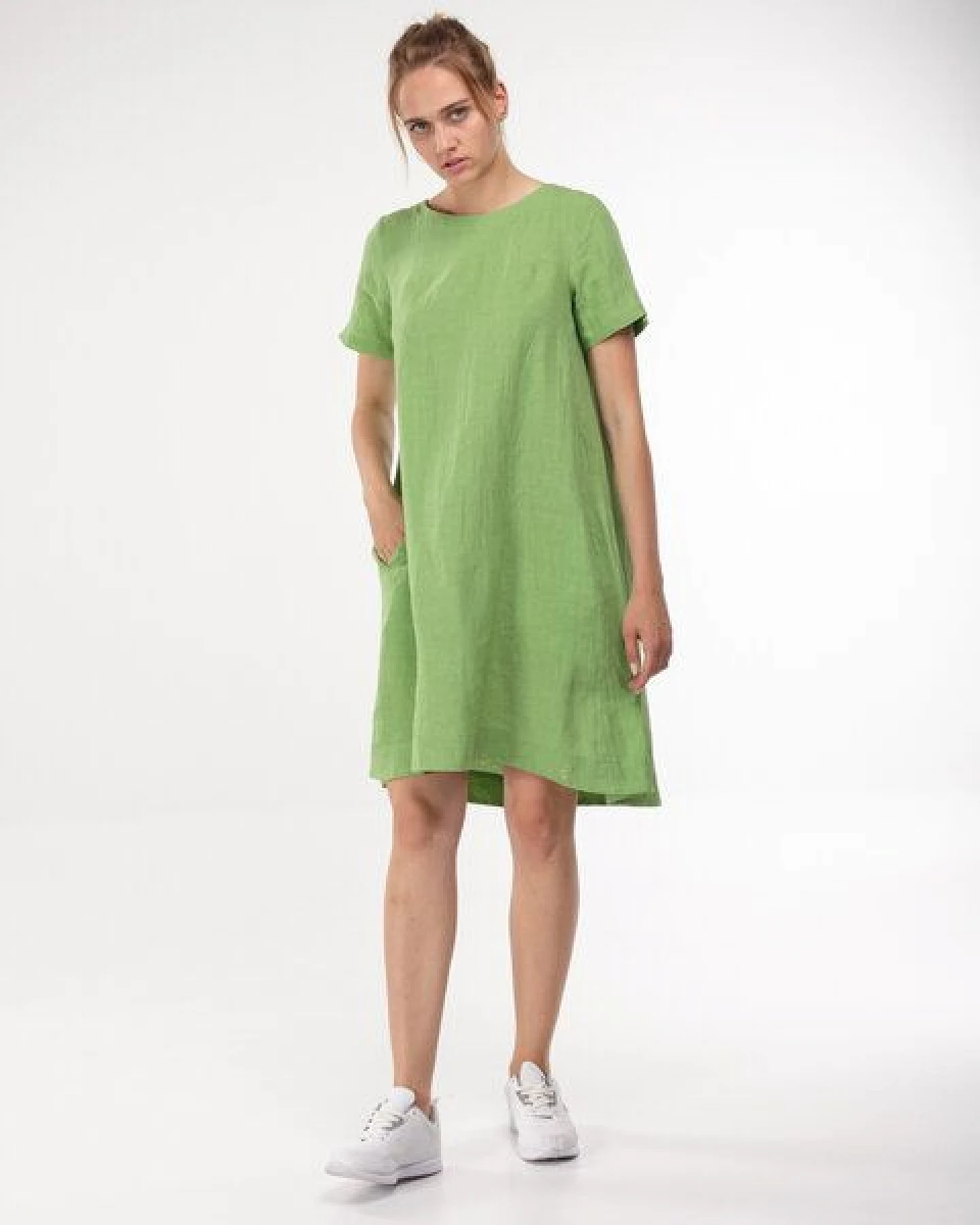 Alma & Lovis Sommerkleid aus Leinen 'Linen Dress' – Ansicht 2