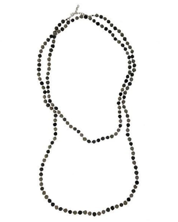 Worldfinds Kantha Noir long Necklace