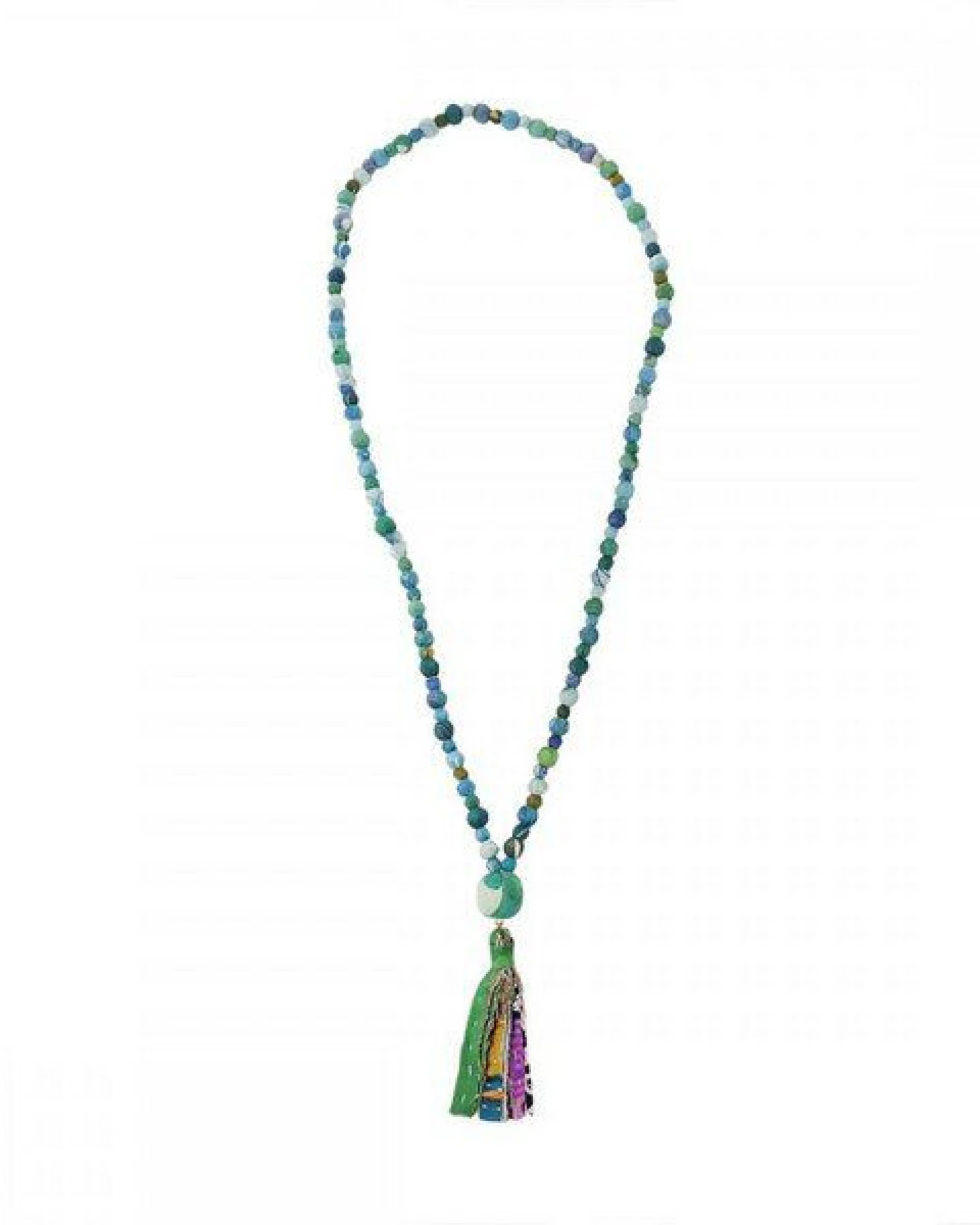 Worldfinds Kantha Tassel Necklace – Ansicht 3