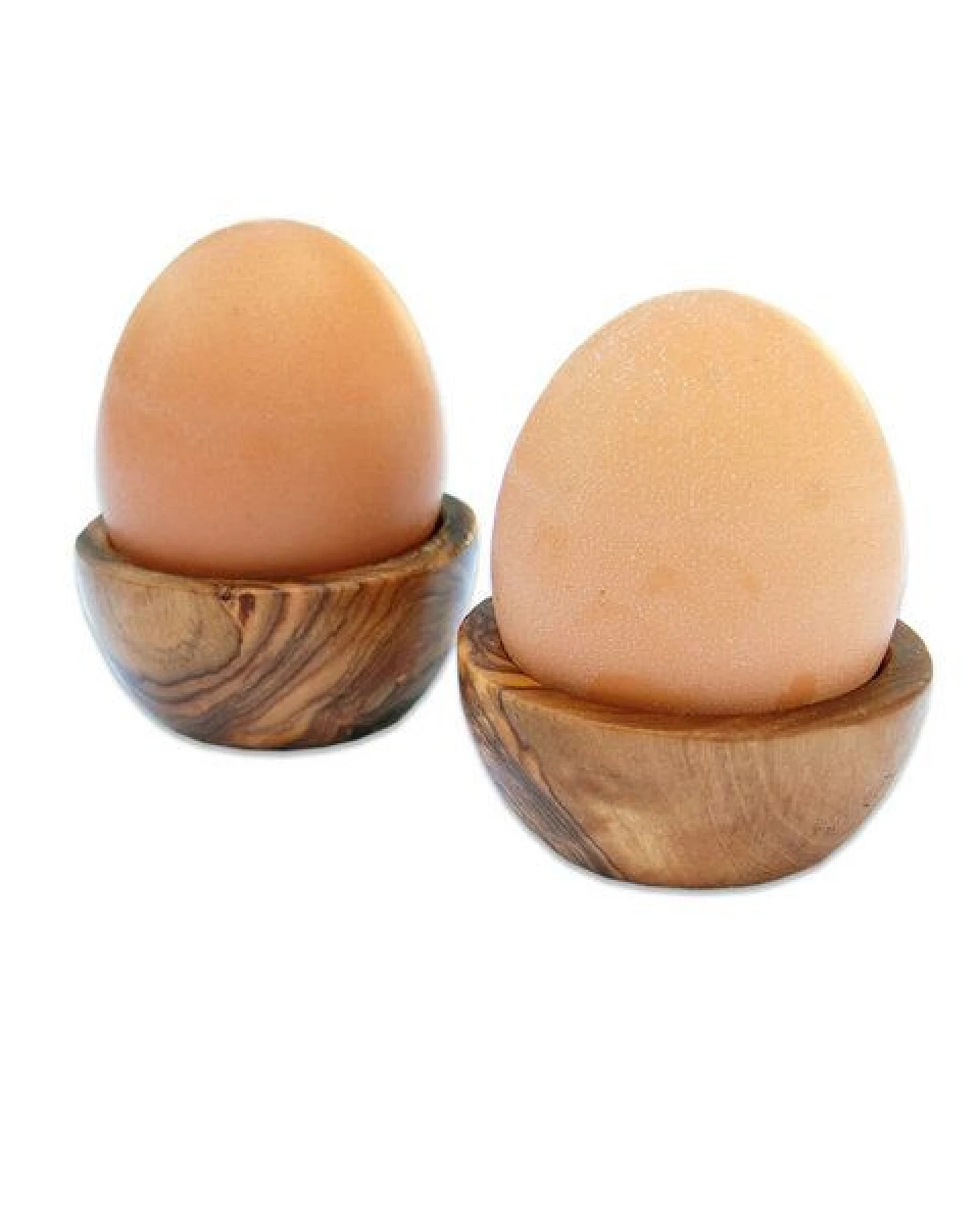 Olivenholz erleben 6er Set Eierbecher PICCOLO aus Olivenholz – Ansicht 2