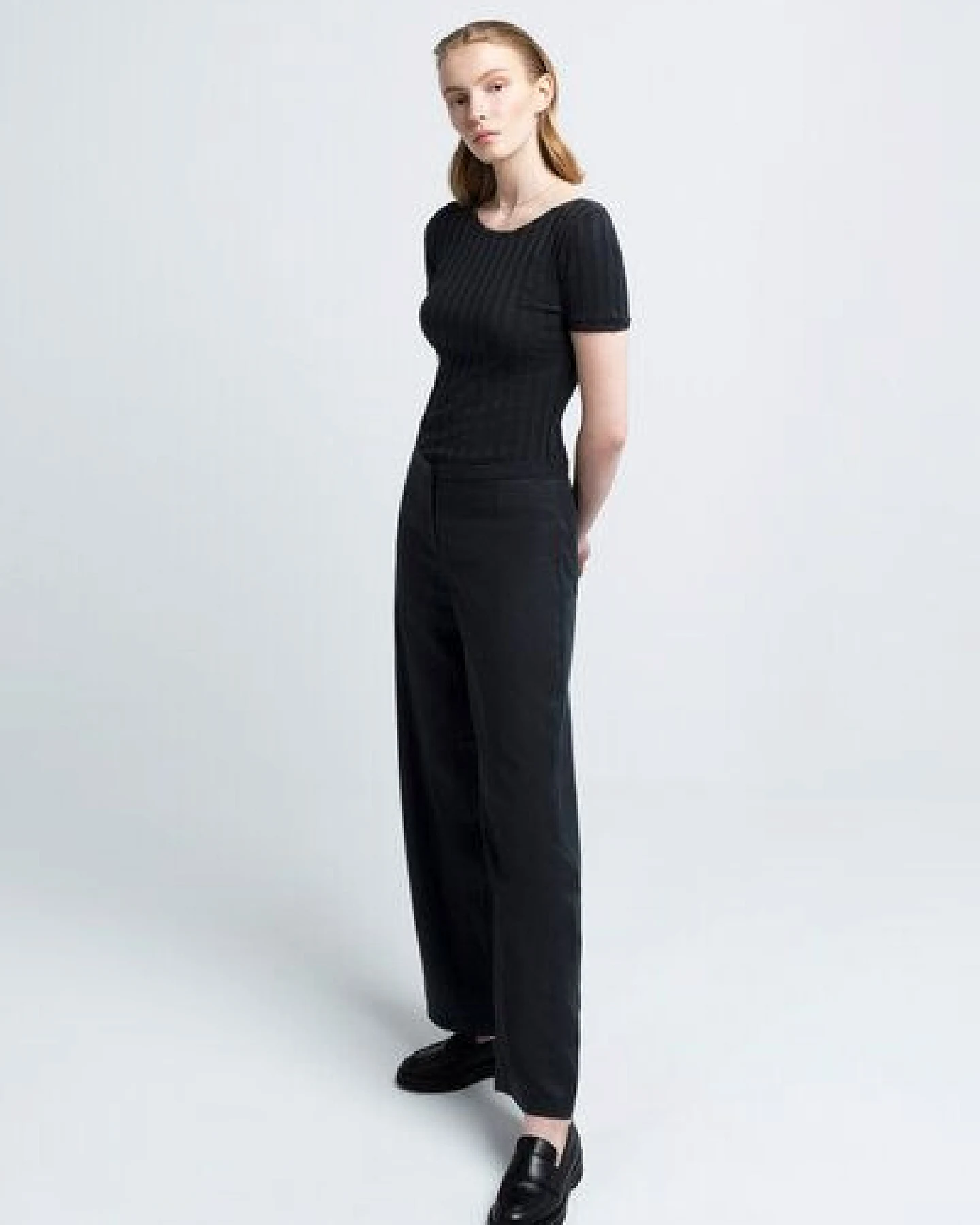 SHIPSHEIP CORA - Damen Shirt in Ripp-Optik aus Bio-Baumwolle – Ansicht 2