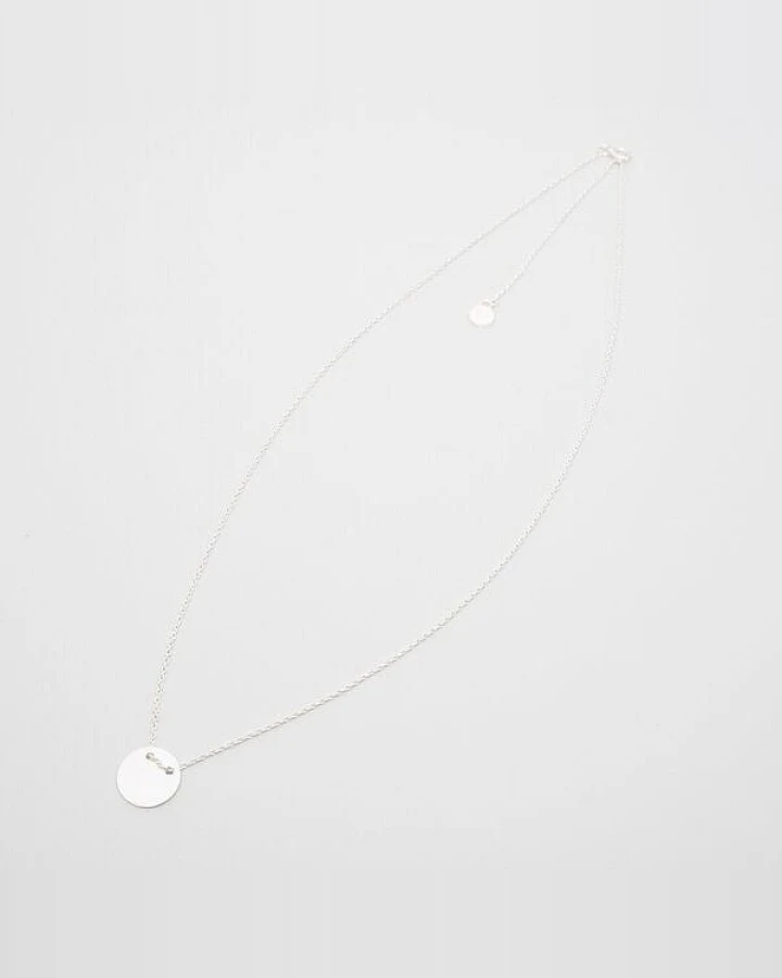 fejn jewelry Kette 'satin disc'