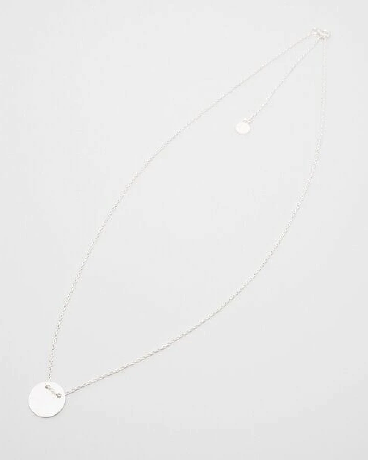 fejn jewelry Kette 'satin disc'