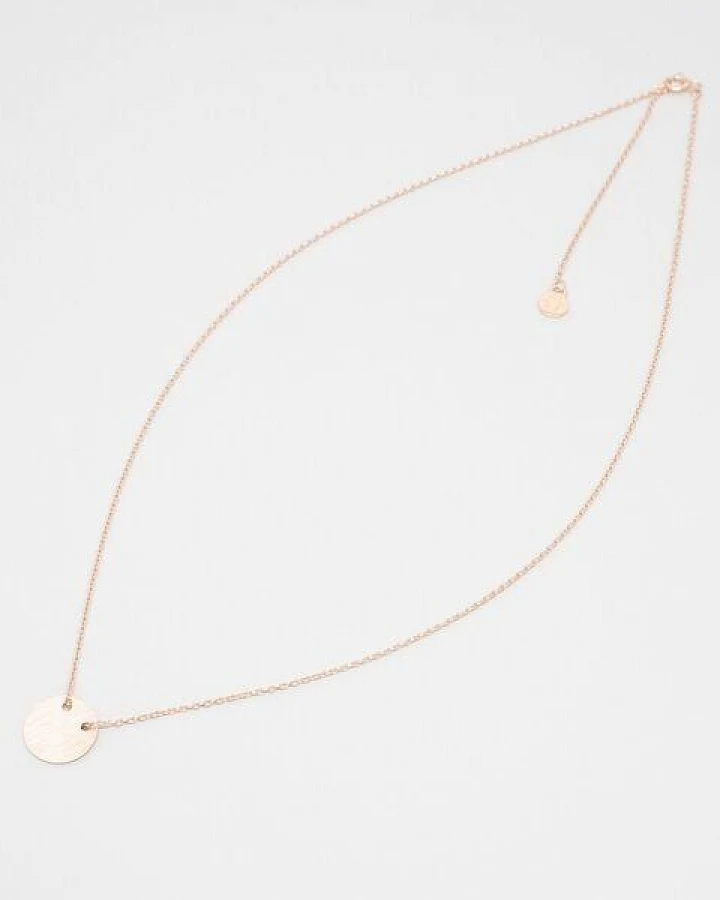 fejn jewelry Kette 'satin disc'
