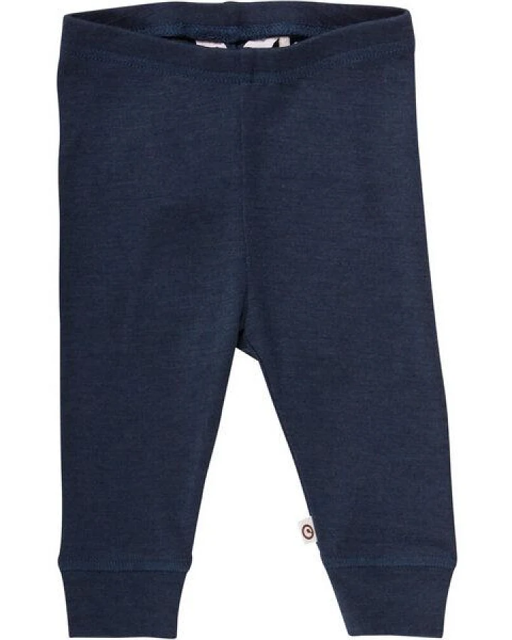 Müsli by Green Cotton Wolle Seide Leggings * midnight *