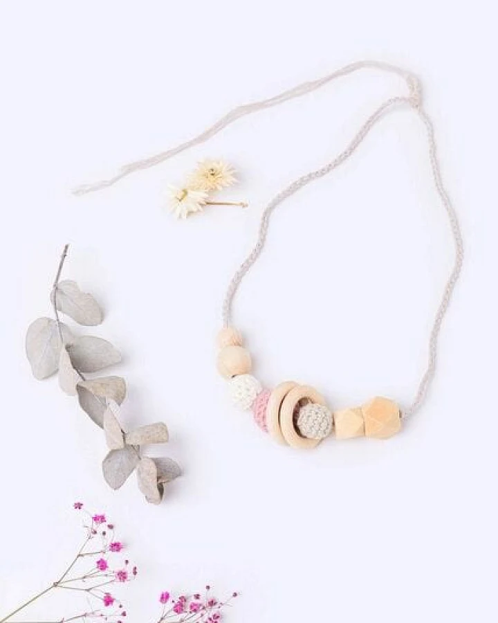 Stillkette Mamakette Holz 10 Farben