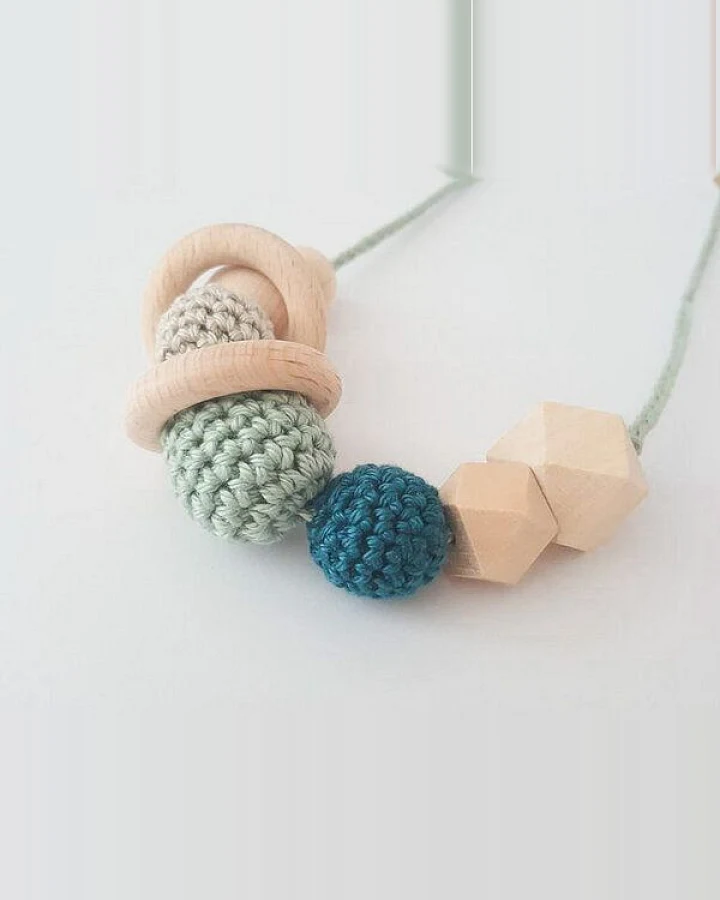 Stillkette Mamakette Holz 10 Farben