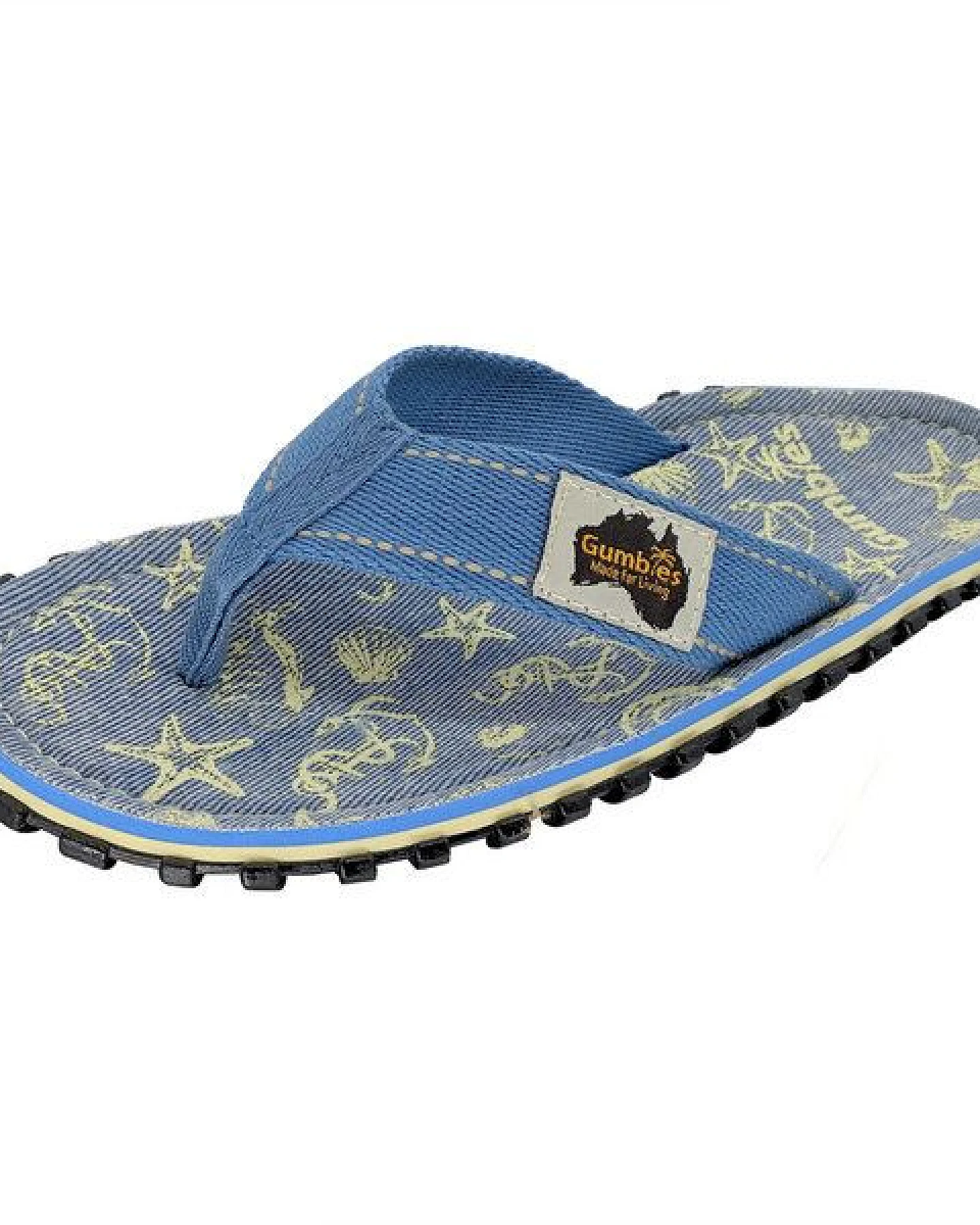 GUMBIES Seashells – Nachhaltige Zehen-Sandalen für Frauen und Männer – Ansicht 3
