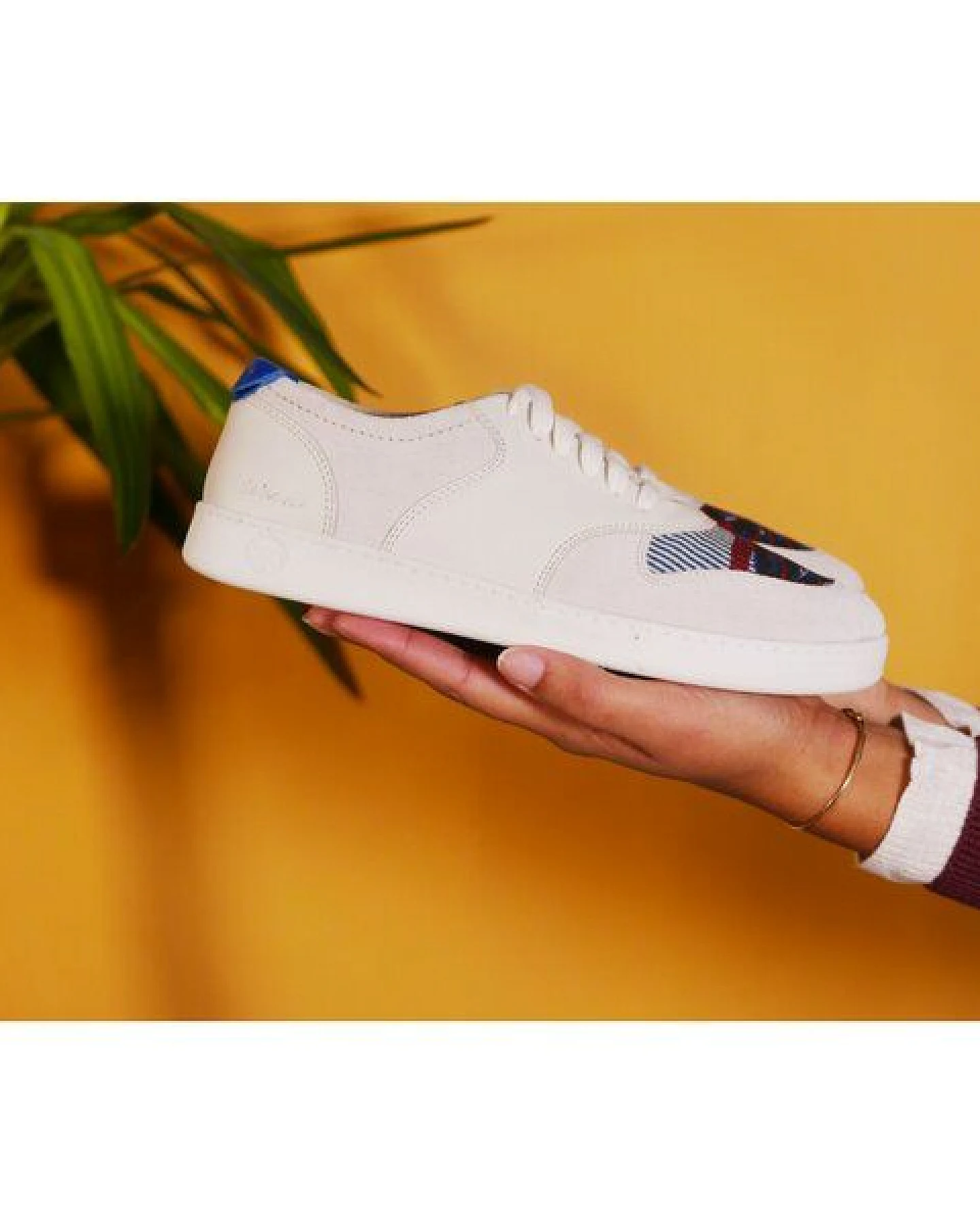PANAFRICA Bunte Sneaker - Sahara Creme - Frauen – Ansicht 2