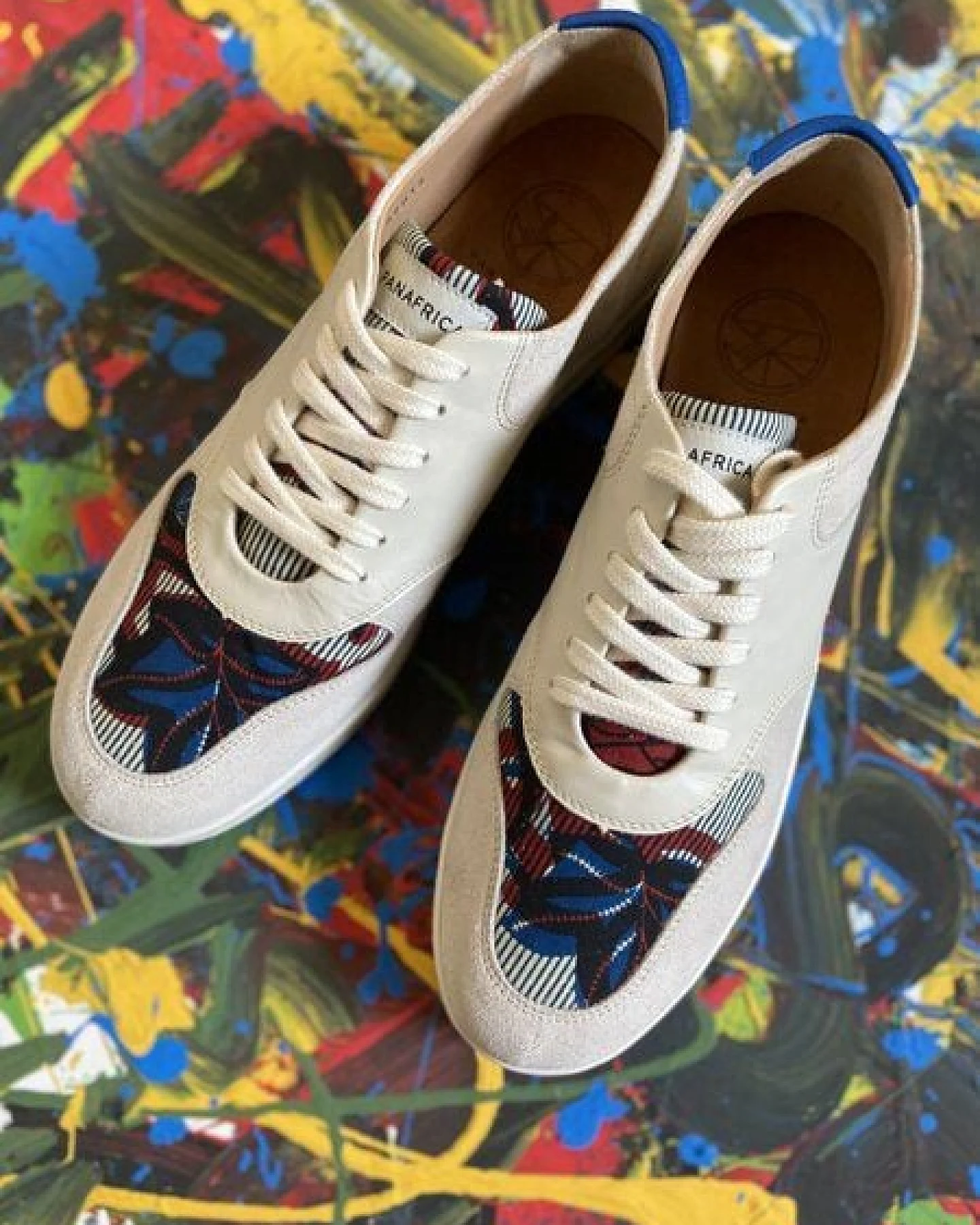 PANAFRICA Bunte Sneaker - Sahara Creme - Frauen – Ansicht 3