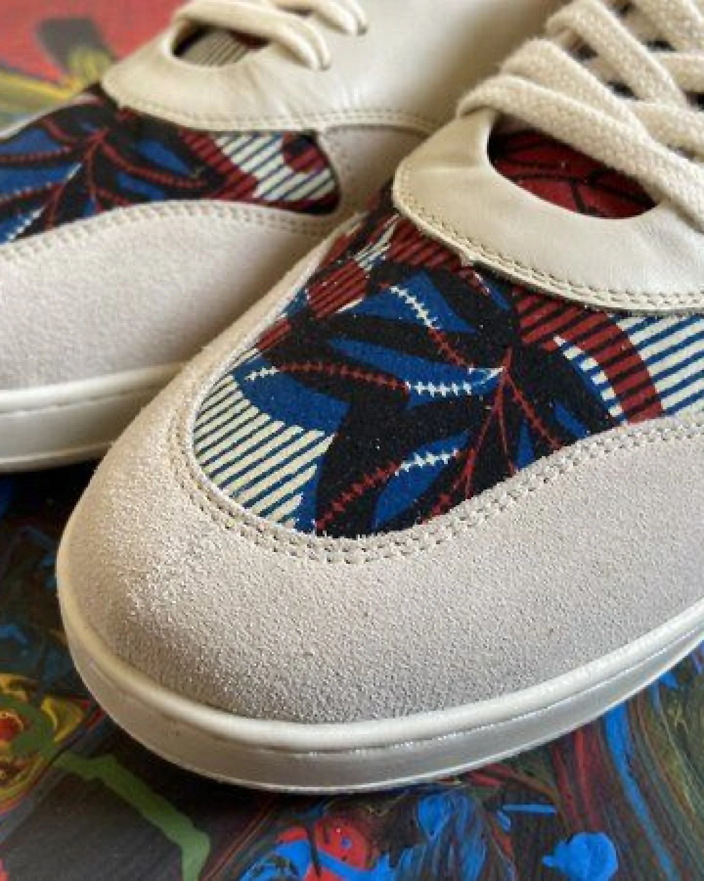 PANAFRICA Bunte Sneaker - Sahara Creme - Frauen – Ansicht 4
