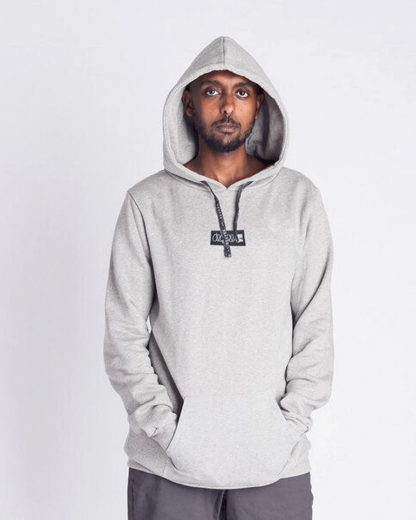 Degree Clothing Herren Basic Hoodie aus Bio-Baumwolle - Helikopter – Ansicht 2