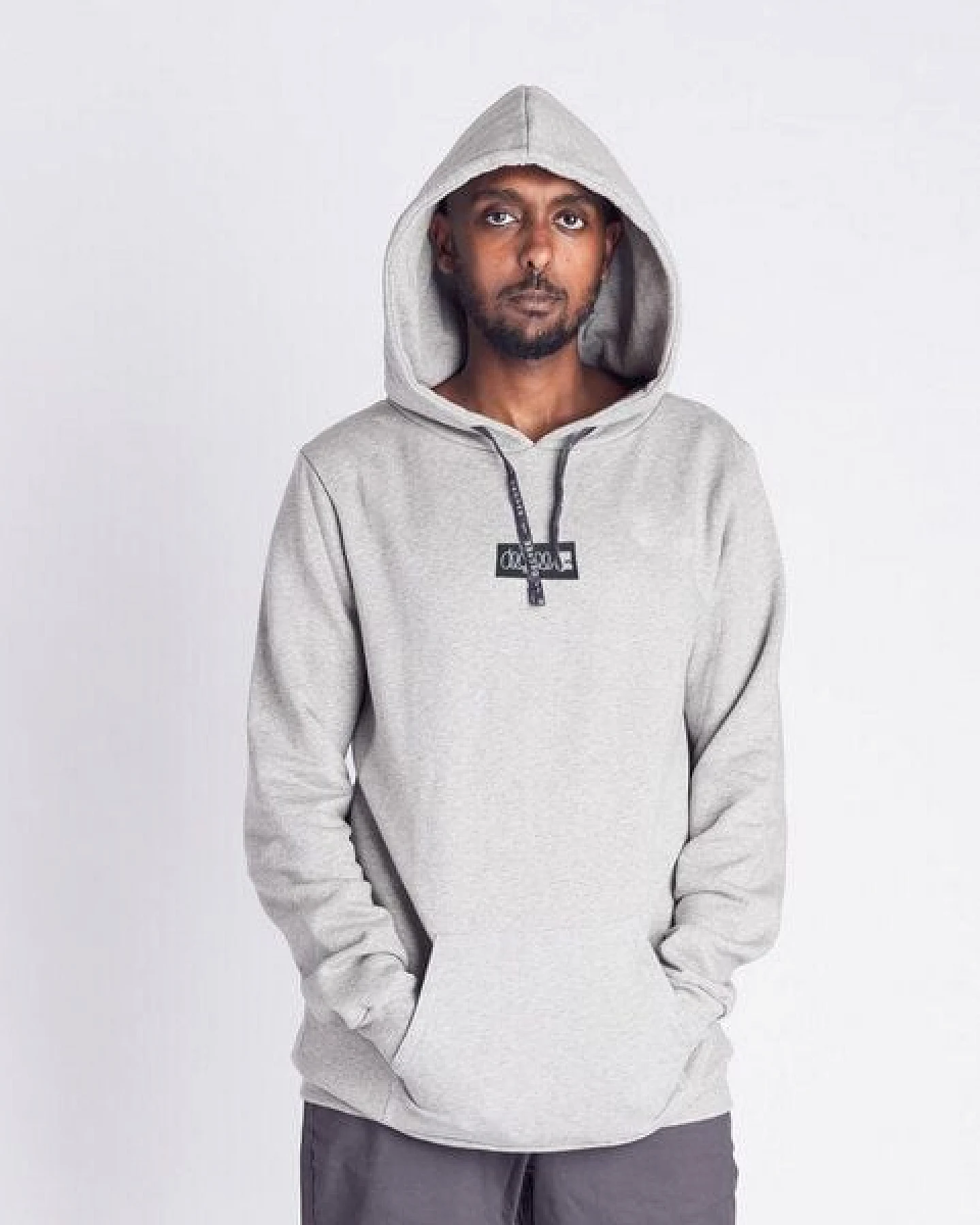Degree Clothing Herren Basic Hoodie aus Bio-Baumwolle - Helikopter – Ansicht 2