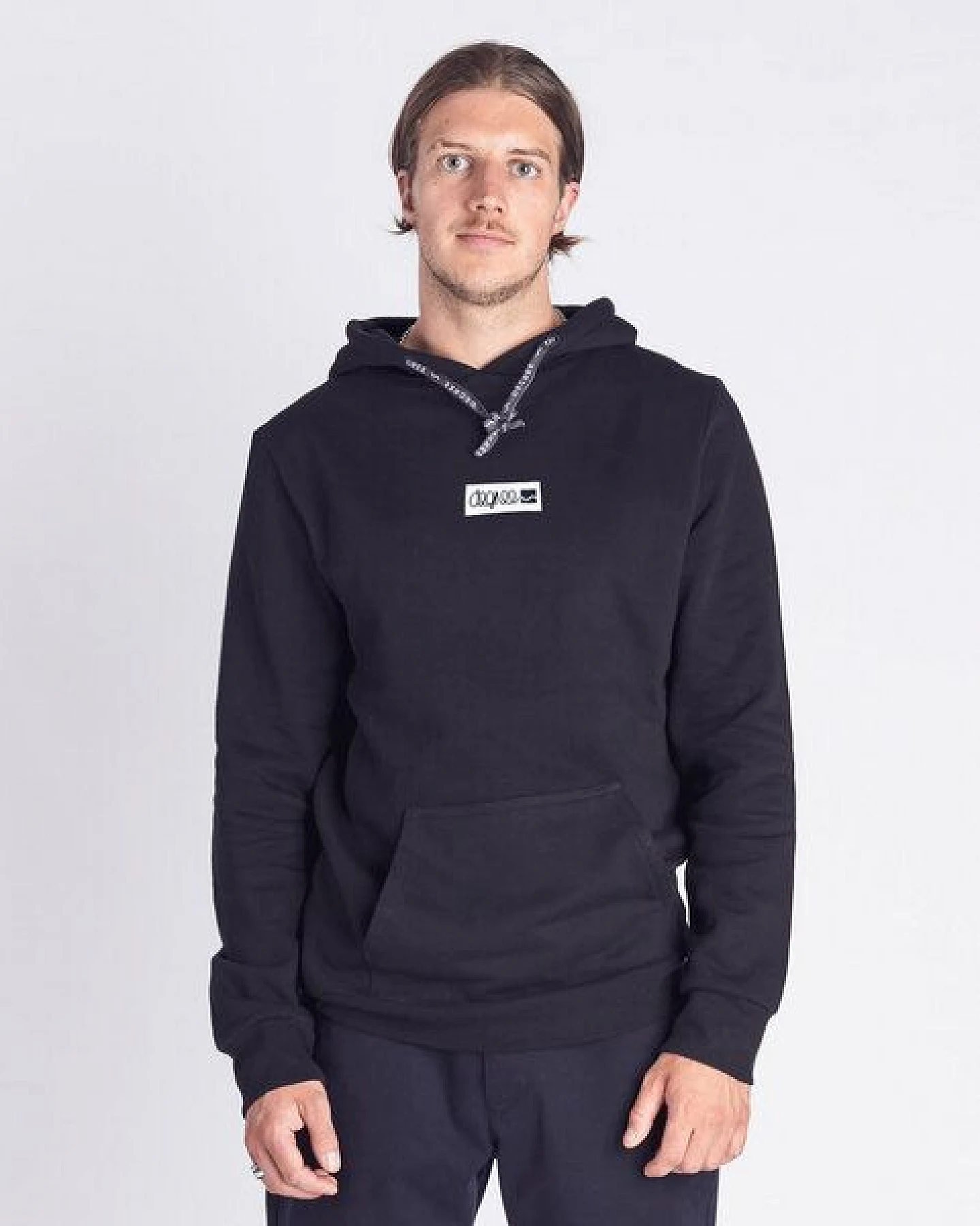 Degree Clothing Herren Basic Hoodie aus Bio-Baumwolle - Helikopter – Ansicht 2