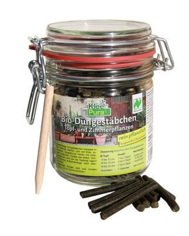 KleePura BioDüngestäbchen 200 g im Einmachglas