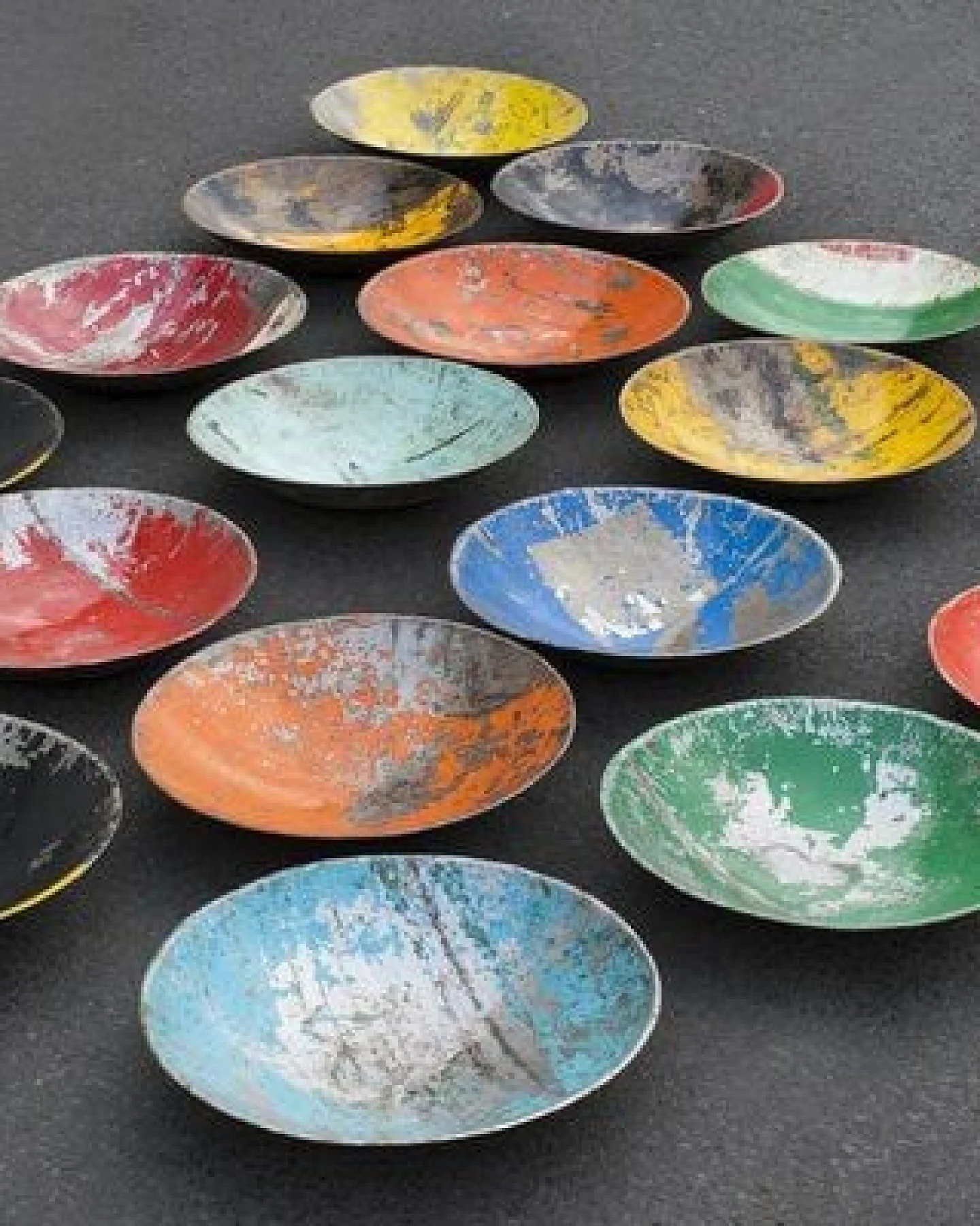 Moogoo Creative Africa Kleine Schale aus recycelten Ölfässern ca. 30 cm Industrial Design Upcycling – Ansicht 4