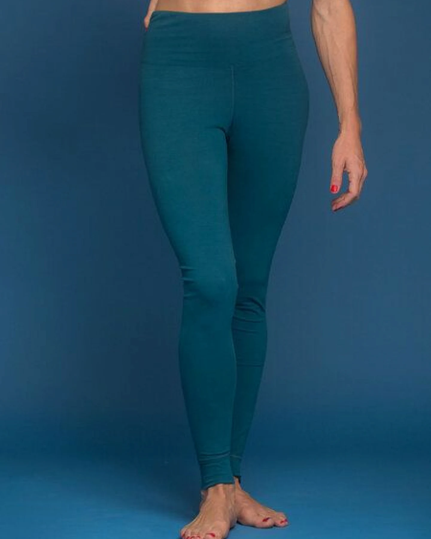 nice to meet me Essential Leggings Cotton – High-Waist-Leggings aus Bio-Baumwolle – Ansicht 4
