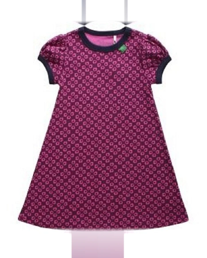 "Green Cotton" Kleid Kreisdruck