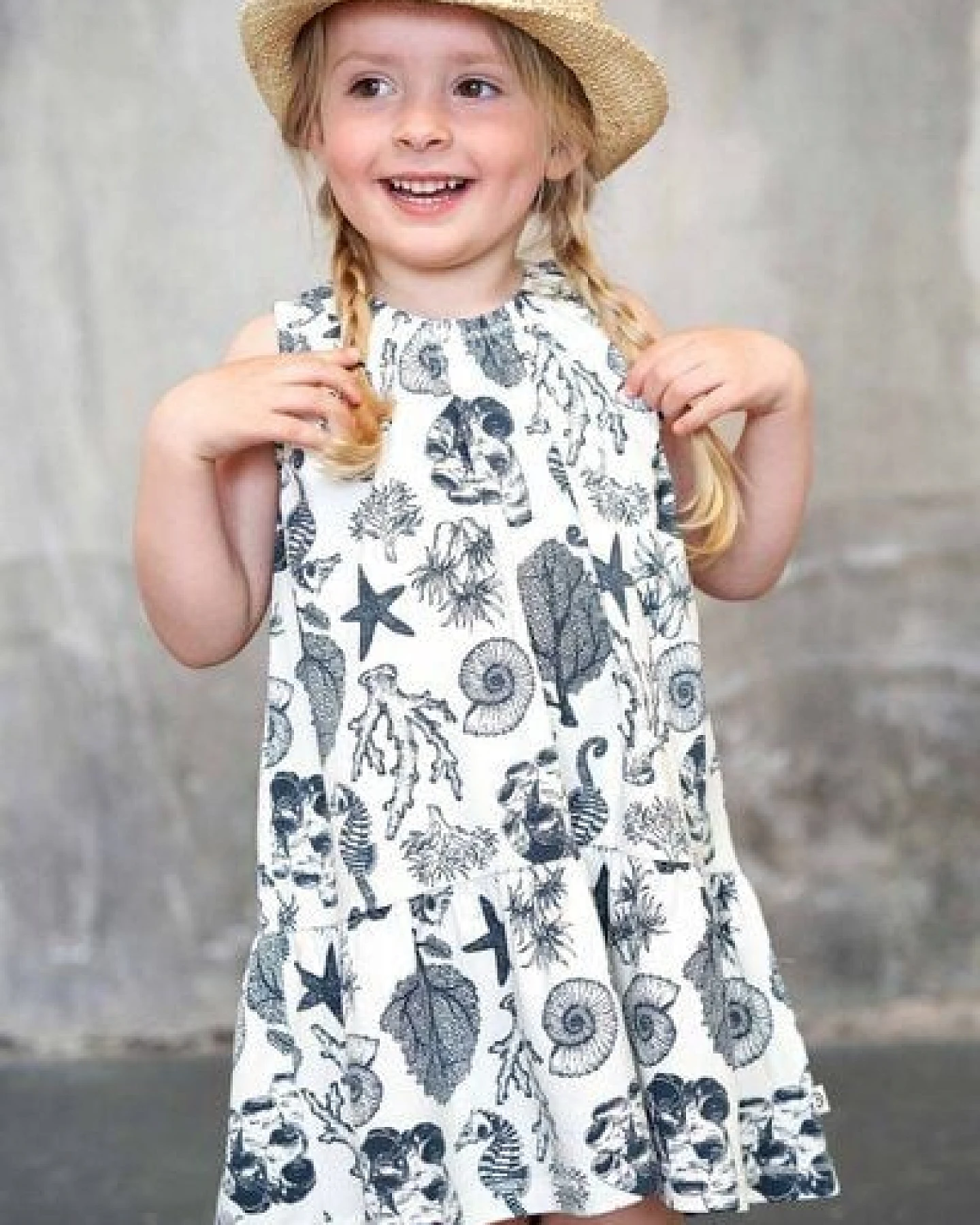 Müsli by Green Cotton Kleid *Seashell* GOTS Bio Baumwolle – Ansicht 2