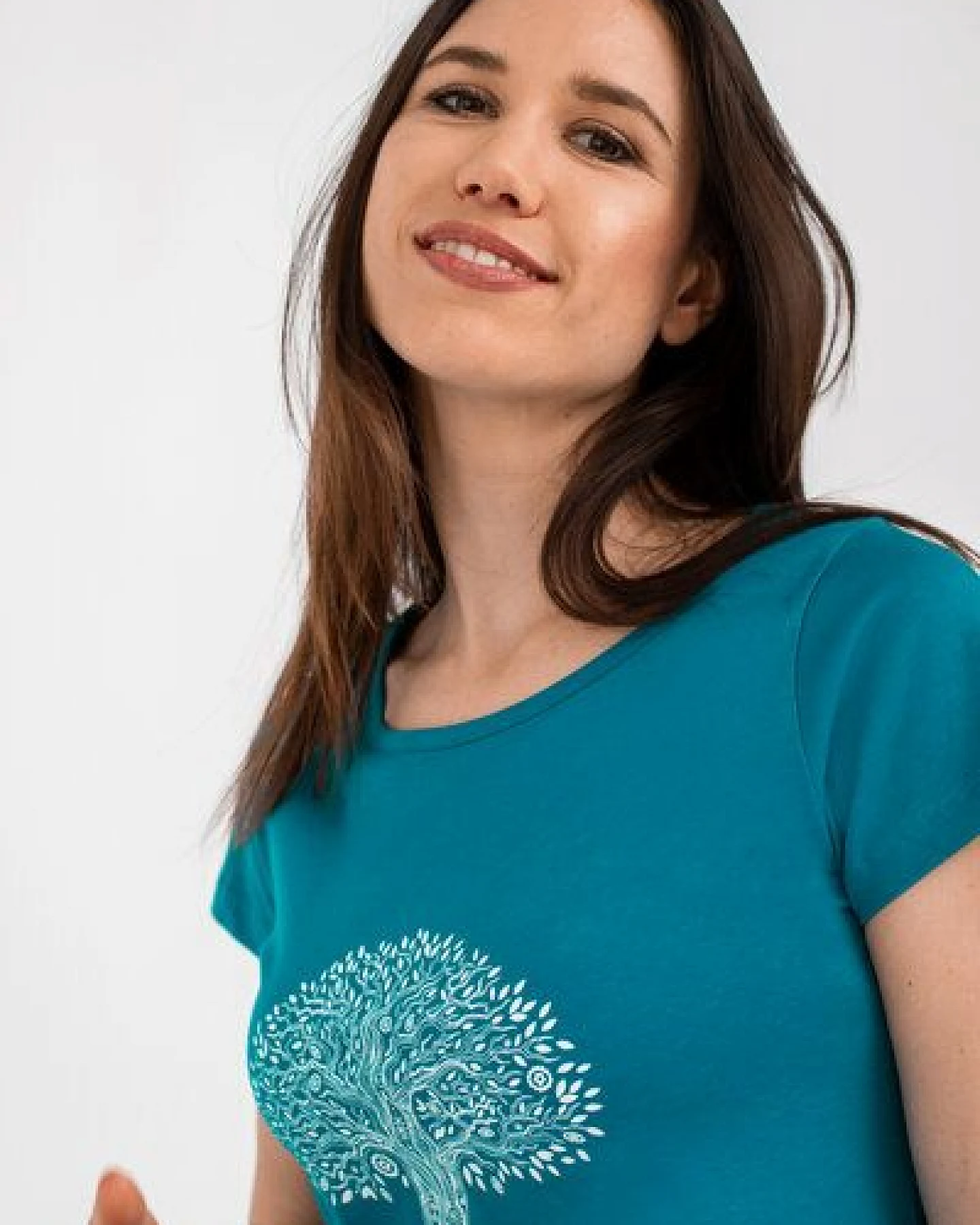 Brandless Basic Bio T-Shirt (ladies) Nr.2 tree life GOTS 155g/m² – Ansicht 3