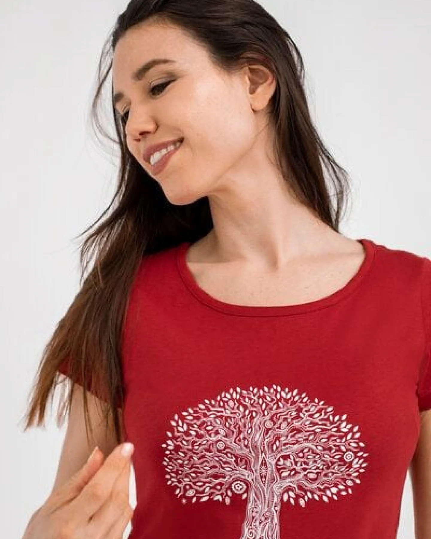 Brandless Basic Bio T-Shirt (ladies) Nr.2 tree life GOTS 155g/m² – Ansicht 3