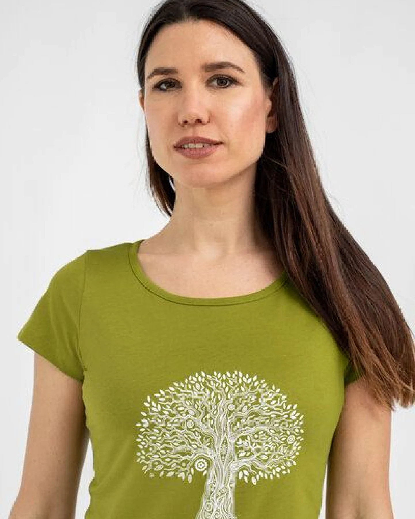 Brandless Basic Bio T-Shirt (ladies) Nr.2 tree life GOTS 155g/m² – Ansicht 4