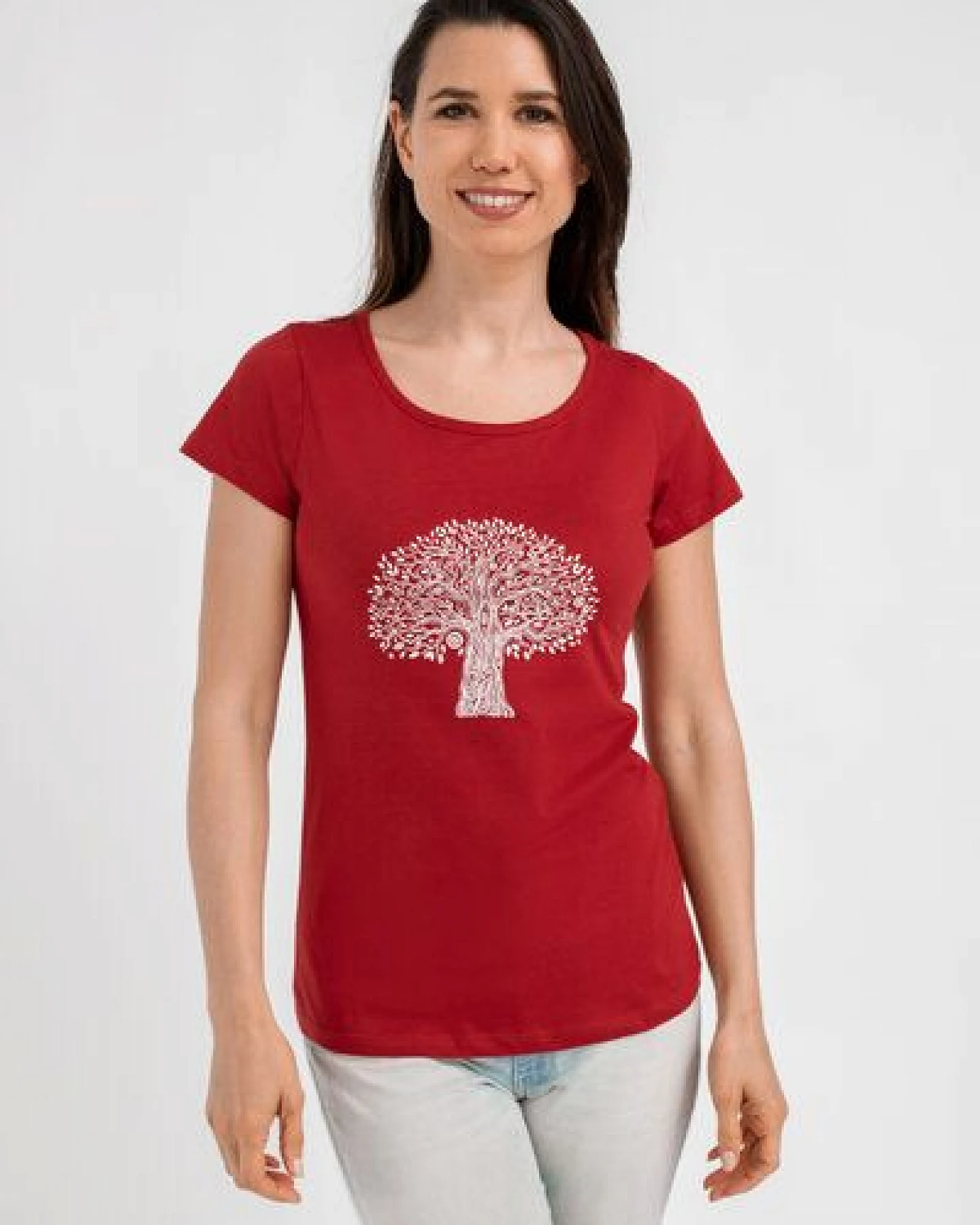 Brandless Basic Bio T-Shirt (ladies) Nr.2 tree life GOTS 155g/m² – Ansicht 2