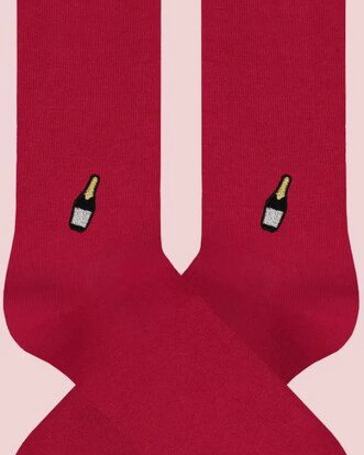 A-Dam Socken mit Stickerei