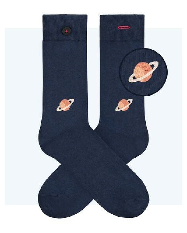 Produktseite: A-Dam Socken mit Stickerei