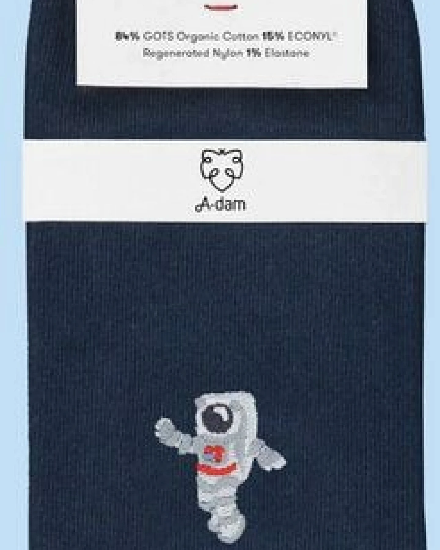A-Dam Socken mit Stickerei – Ansicht 3