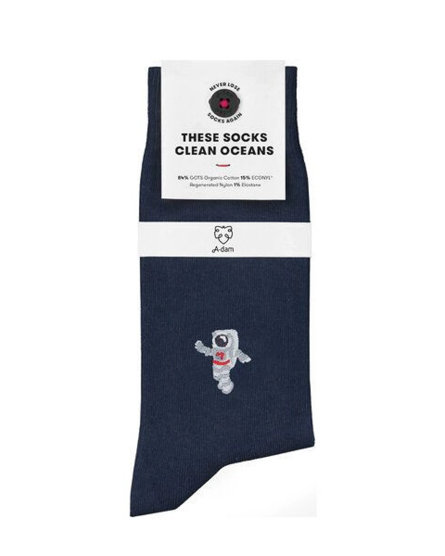 A-Dam Socken mit Stickerei – Ansicht 4