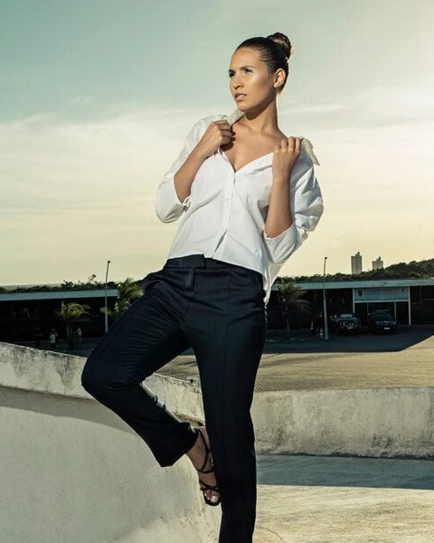 Aline Celi Ökologisch Nachhaltige Bluse Bio Classic – Ansicht 4